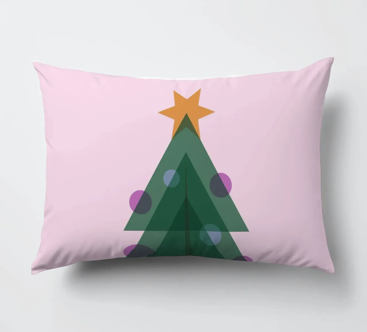 Albero di Natale design piatto cuscino da Schuhmann Design