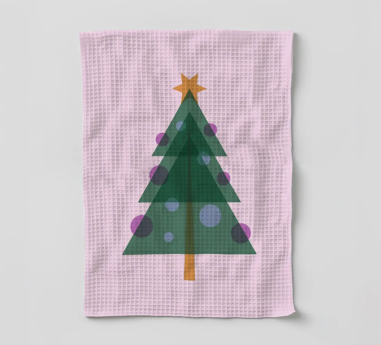 Albero di Natale design piatto canovaccio da cucina da Schuhmann Design