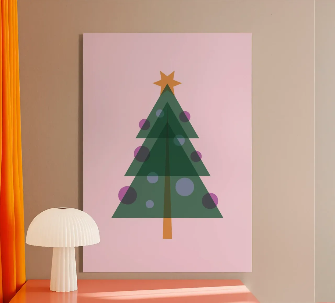 Albero di Natale design piatto plexiglass da Schuhmann Design