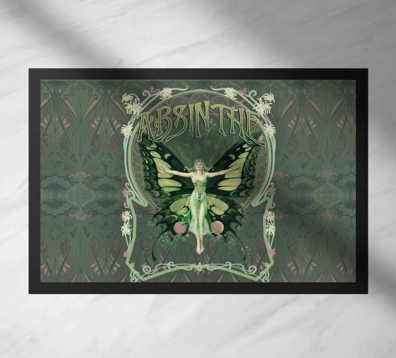 Absint deurmat van Eva Nev