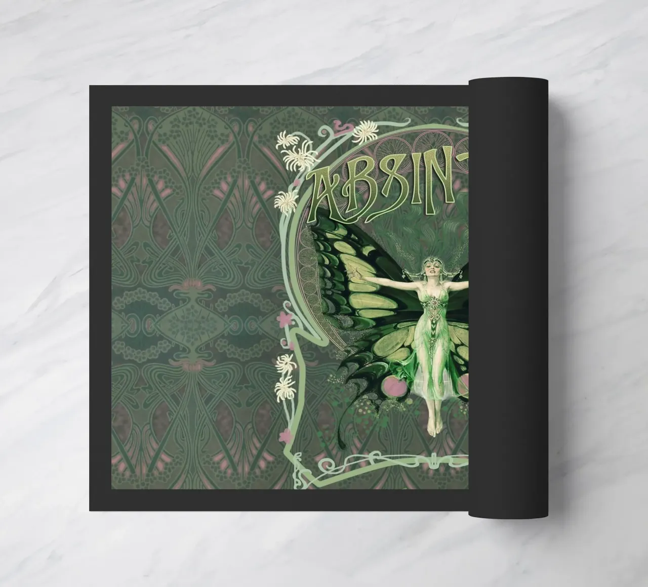 Absint deurmat van Eva Nev