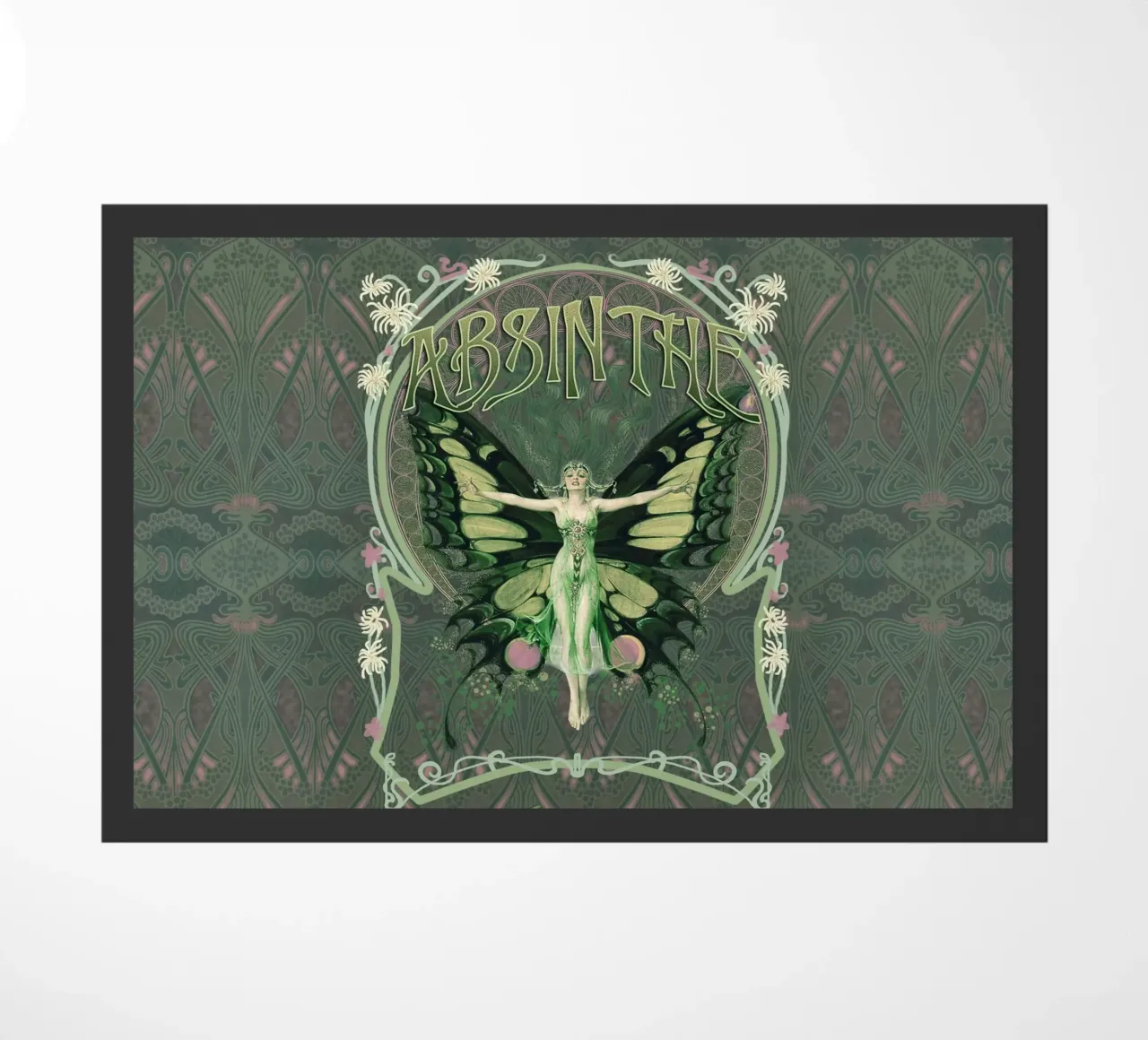 Absint deurmat van Eva Nev