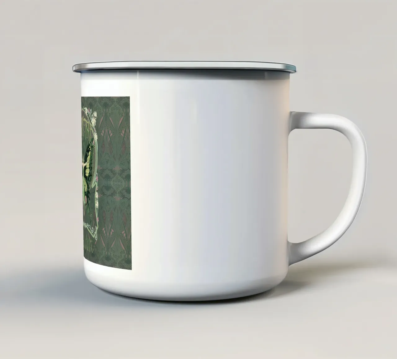 Assenzio tazza in smalto da Eva Nev
