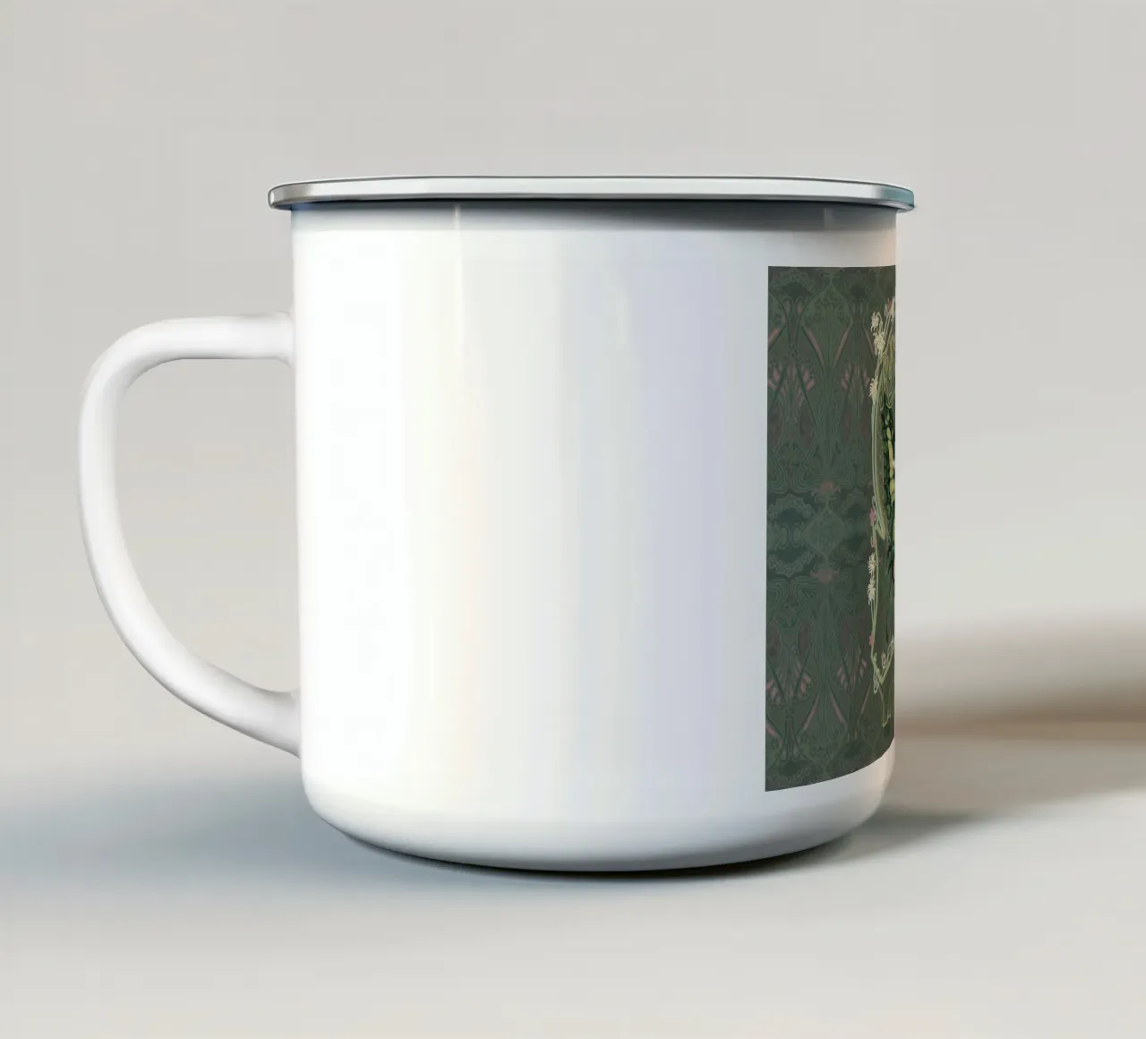 Assenzio tazza in smalto da Eva Nev