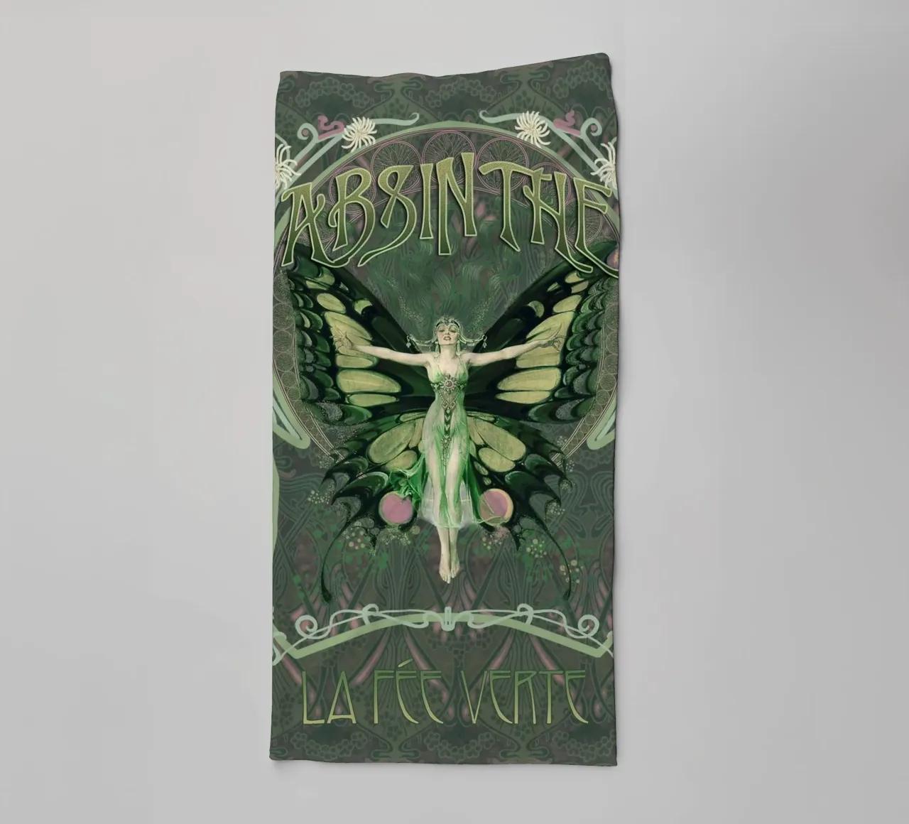 Absint badhanddoek van Eva Nev