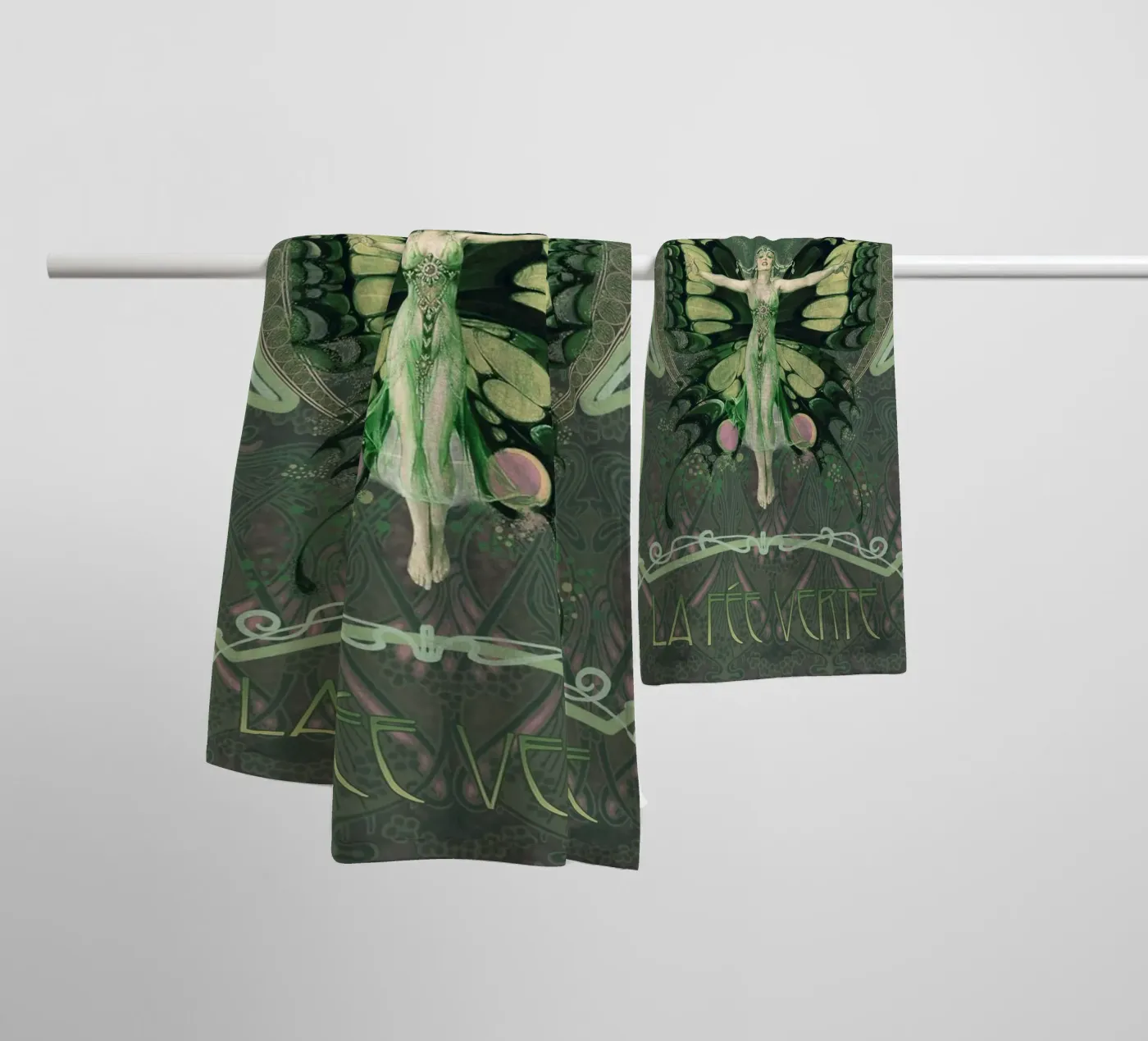 Absinthe towel by Eva Nev
