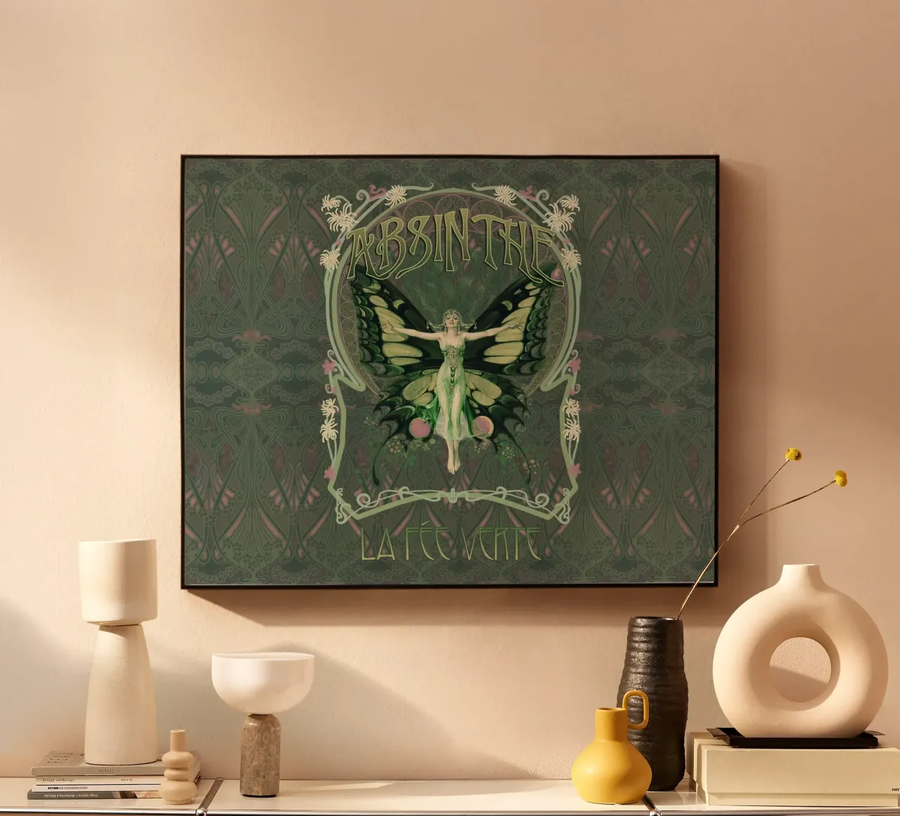 Absinthe forex plate by Eva Nev