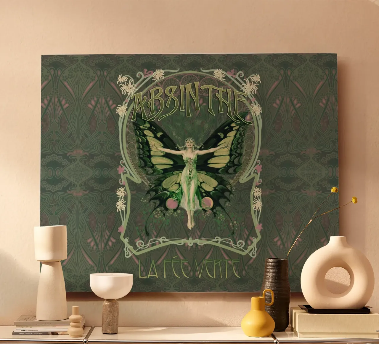 Absinthe forex plate by Eva Nev