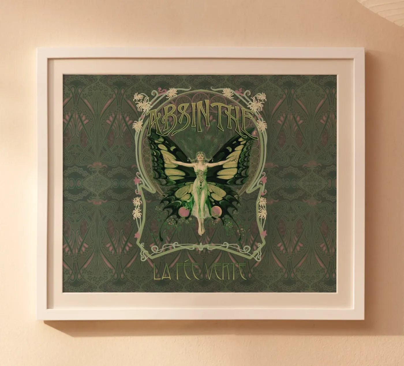 Absinthe poster by Eva Nev