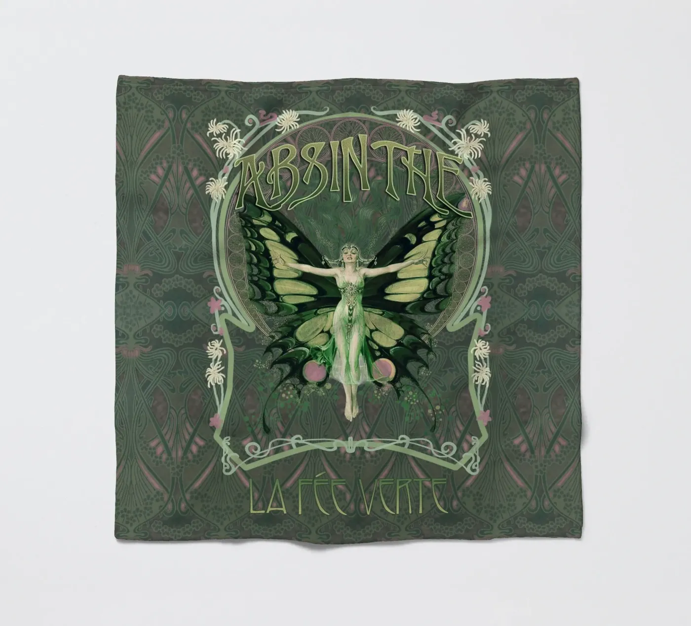 Absinthe Fleecedecke von Eva Nev