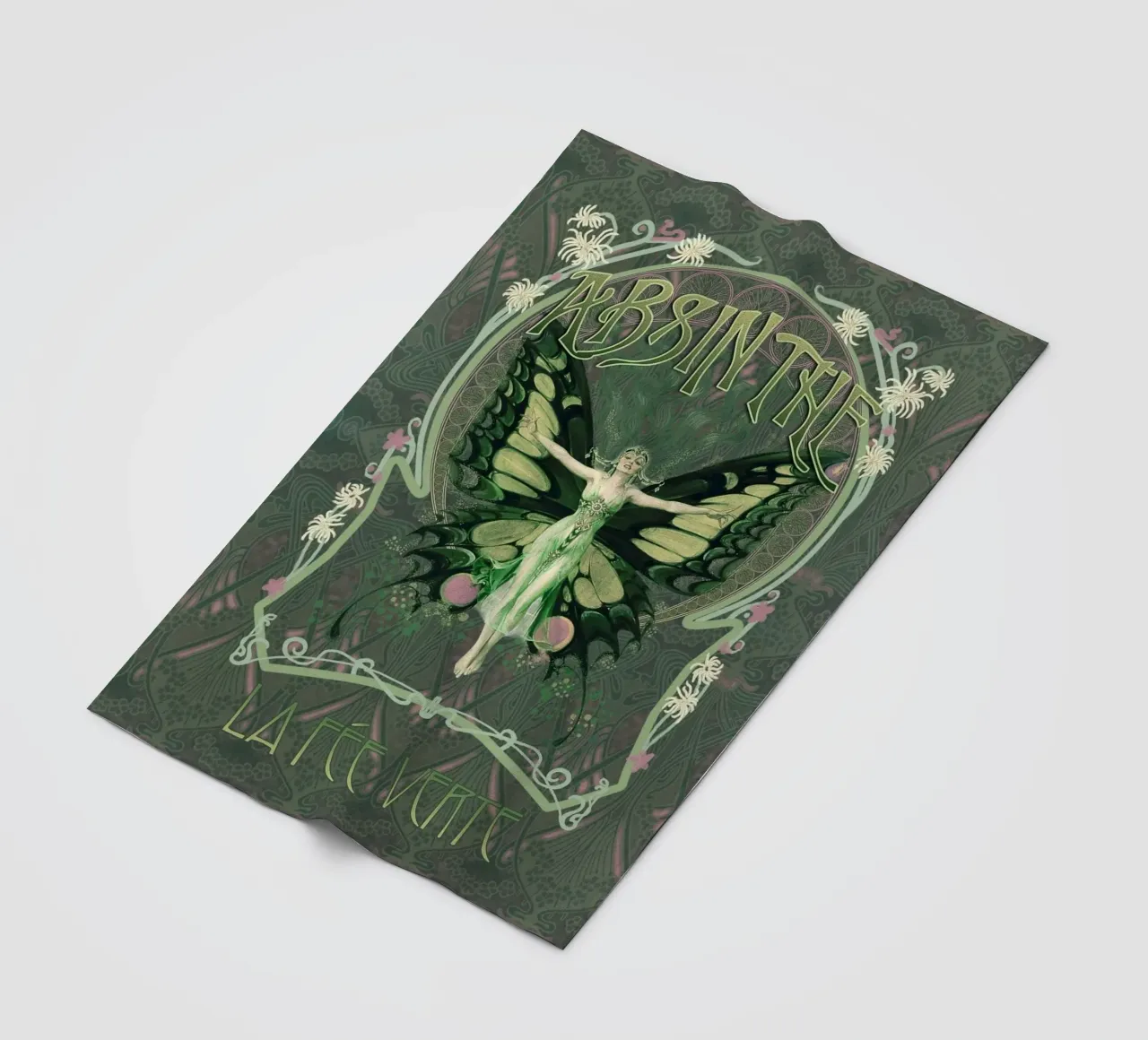 Absint fleecedeken van Eva Nev