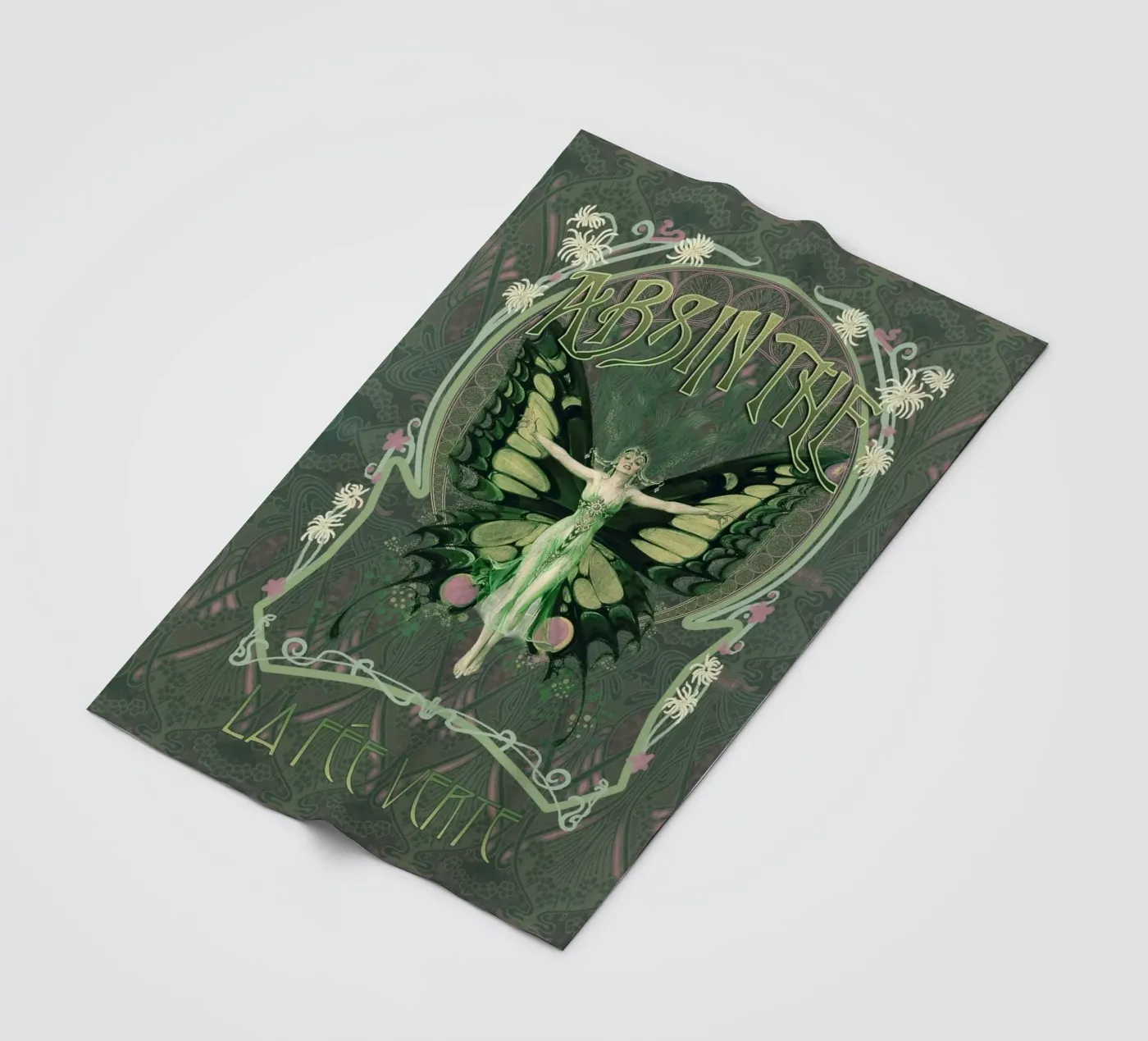 Absinthe Fleecedecke von Eva Nev