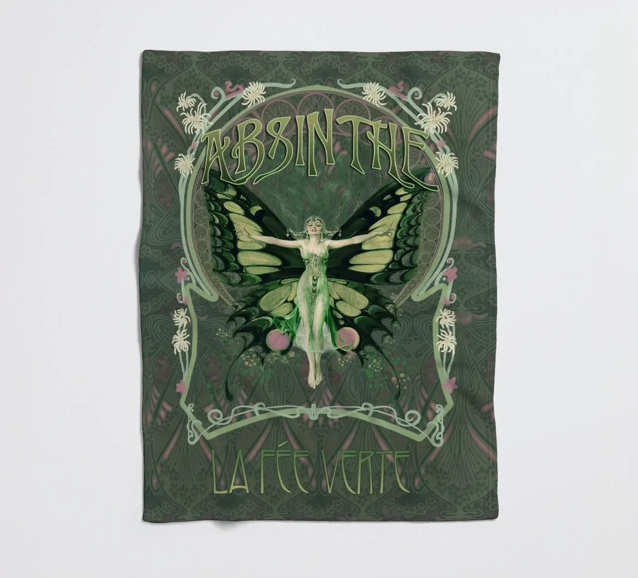 Absint fleecedeken van Eva Nev
