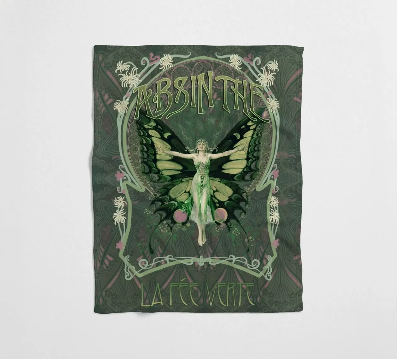 Absint fleecedeken van Eva Nev