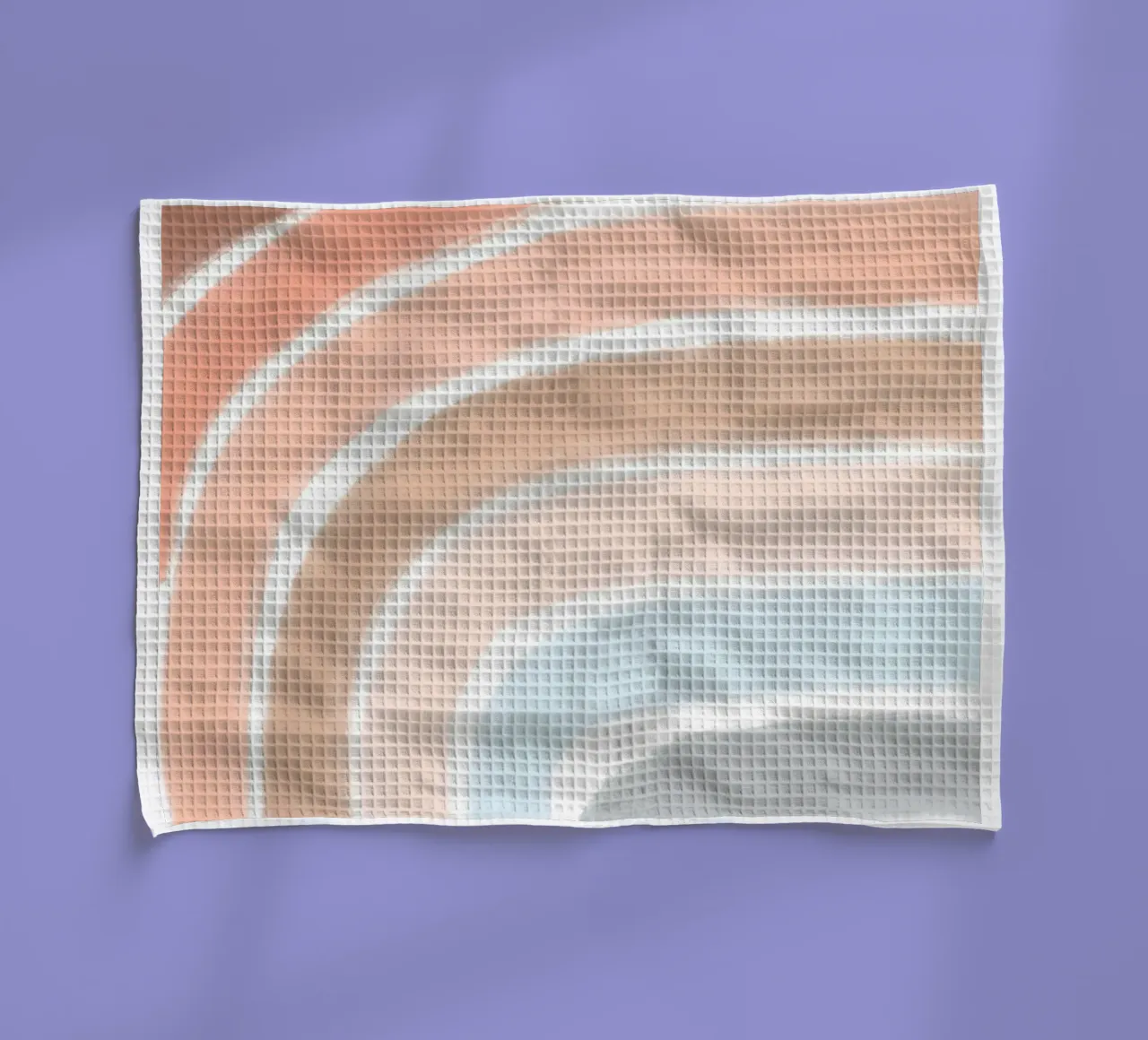 Doucement chauds Tons de terre Arc-en-ciel torchon de Tiny Wonder Co.