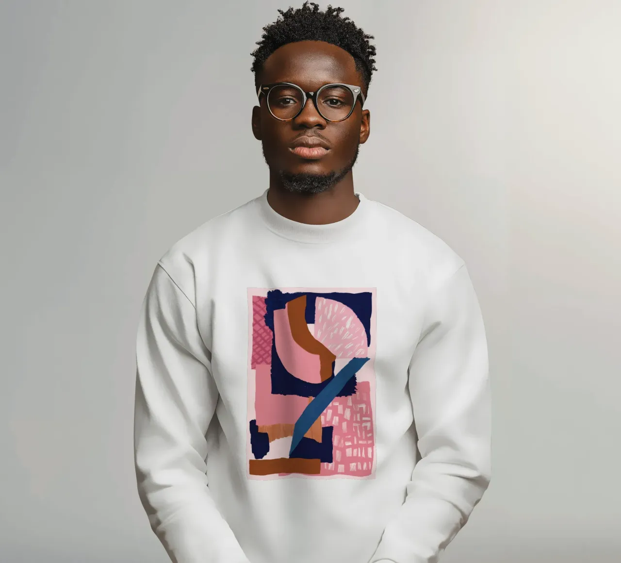 Composizione della forma in grassetto felpa da Solace Light