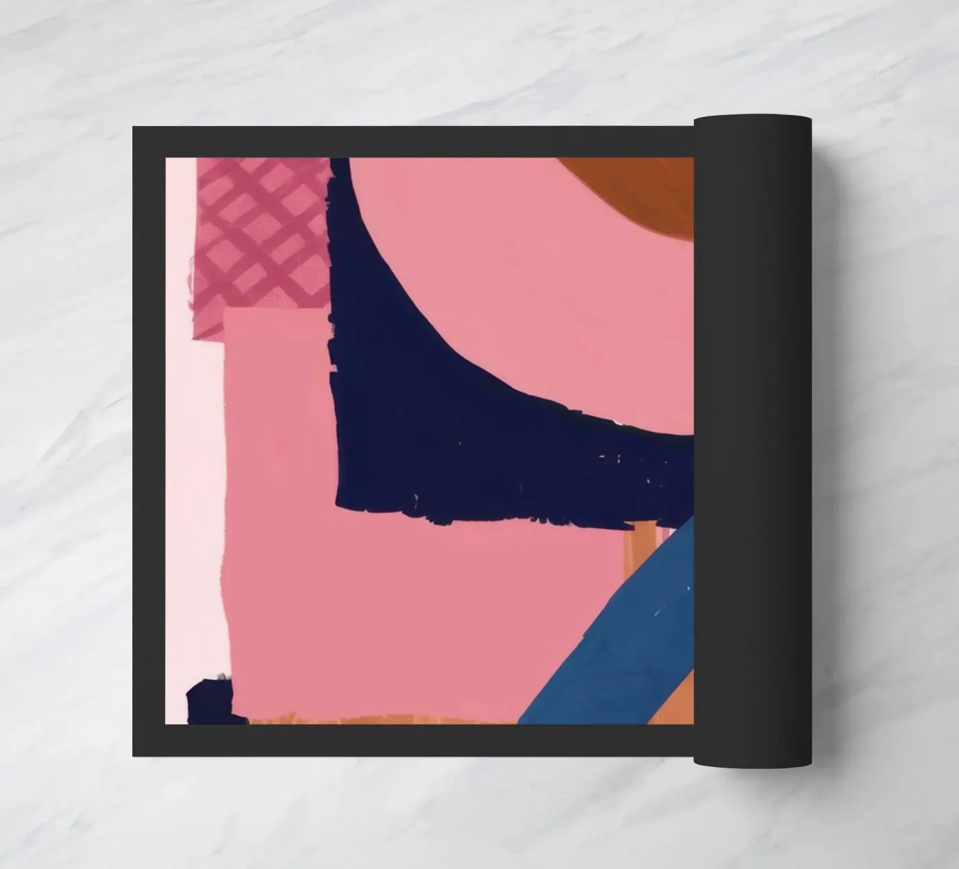 Bold Shape Composition doormat by Solace Light