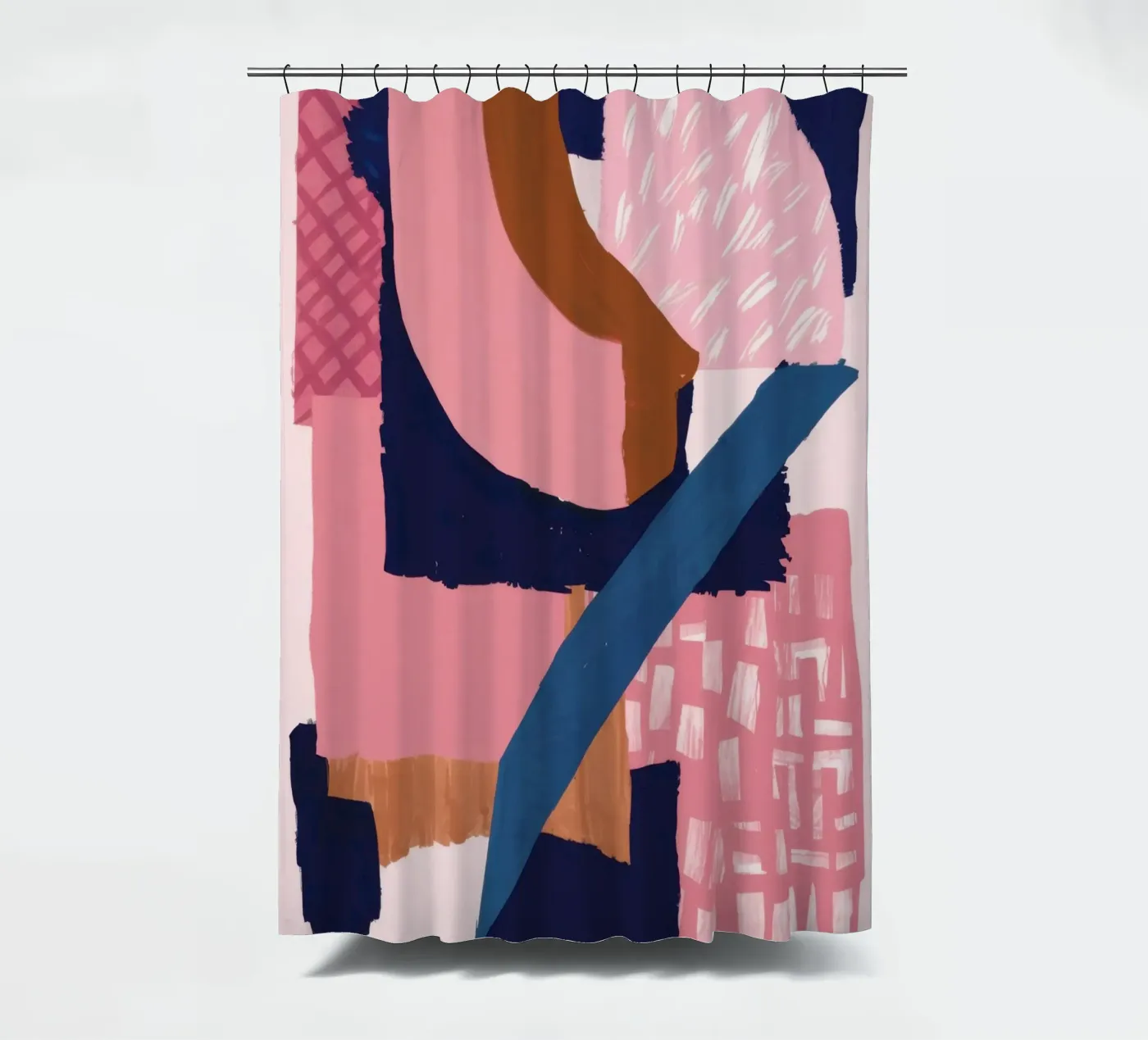 Bold Shape Komposition Duschvorhang von Solace Light