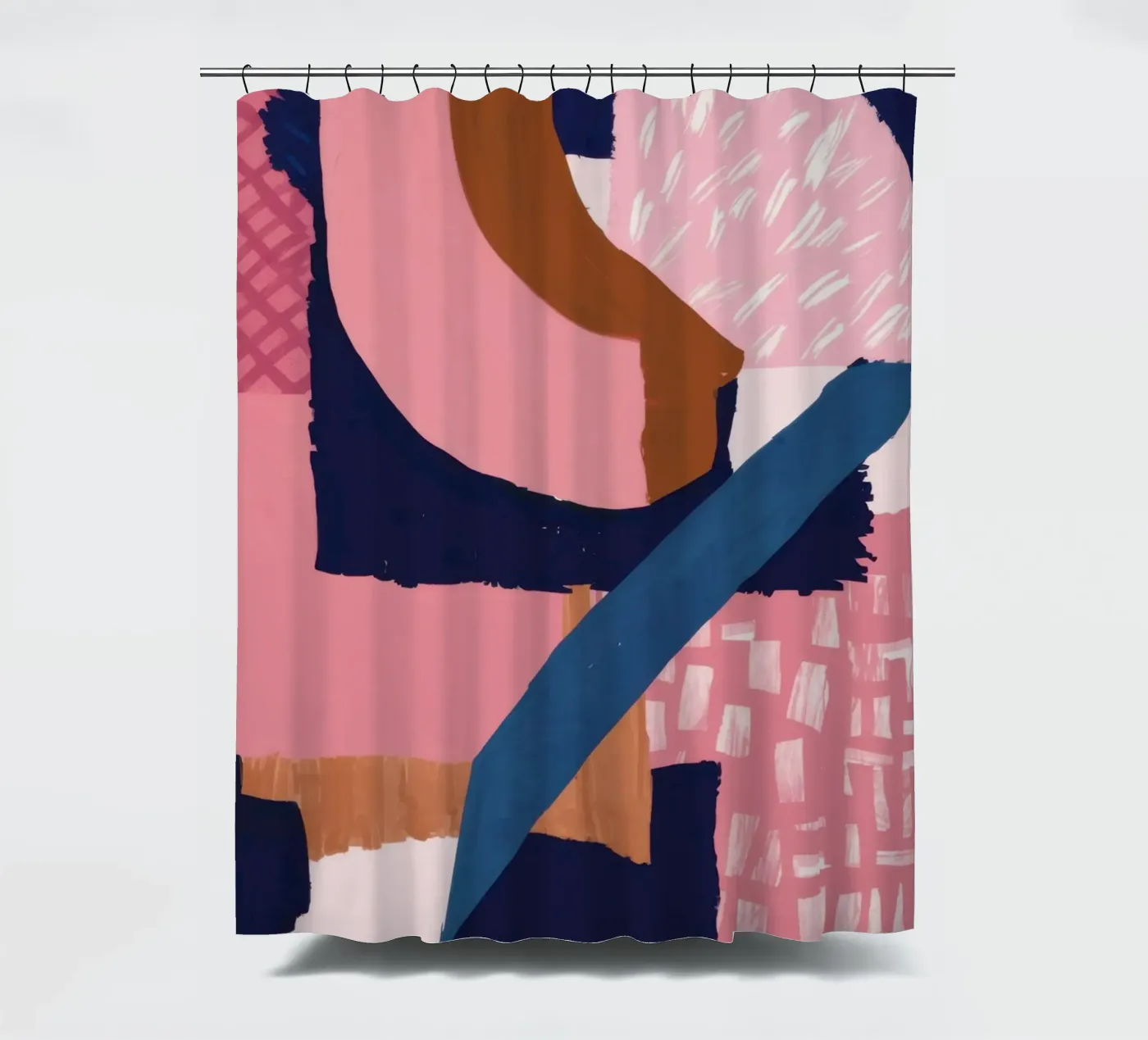 Bold Shape Komposition Duschvorhang von Solace Light