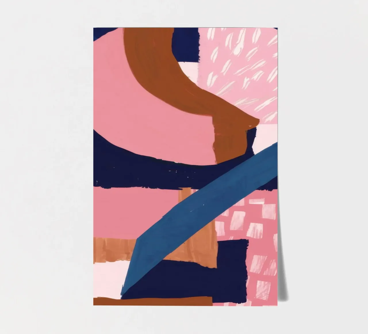 Bold Shape Composition sticker sheet by Solace Light