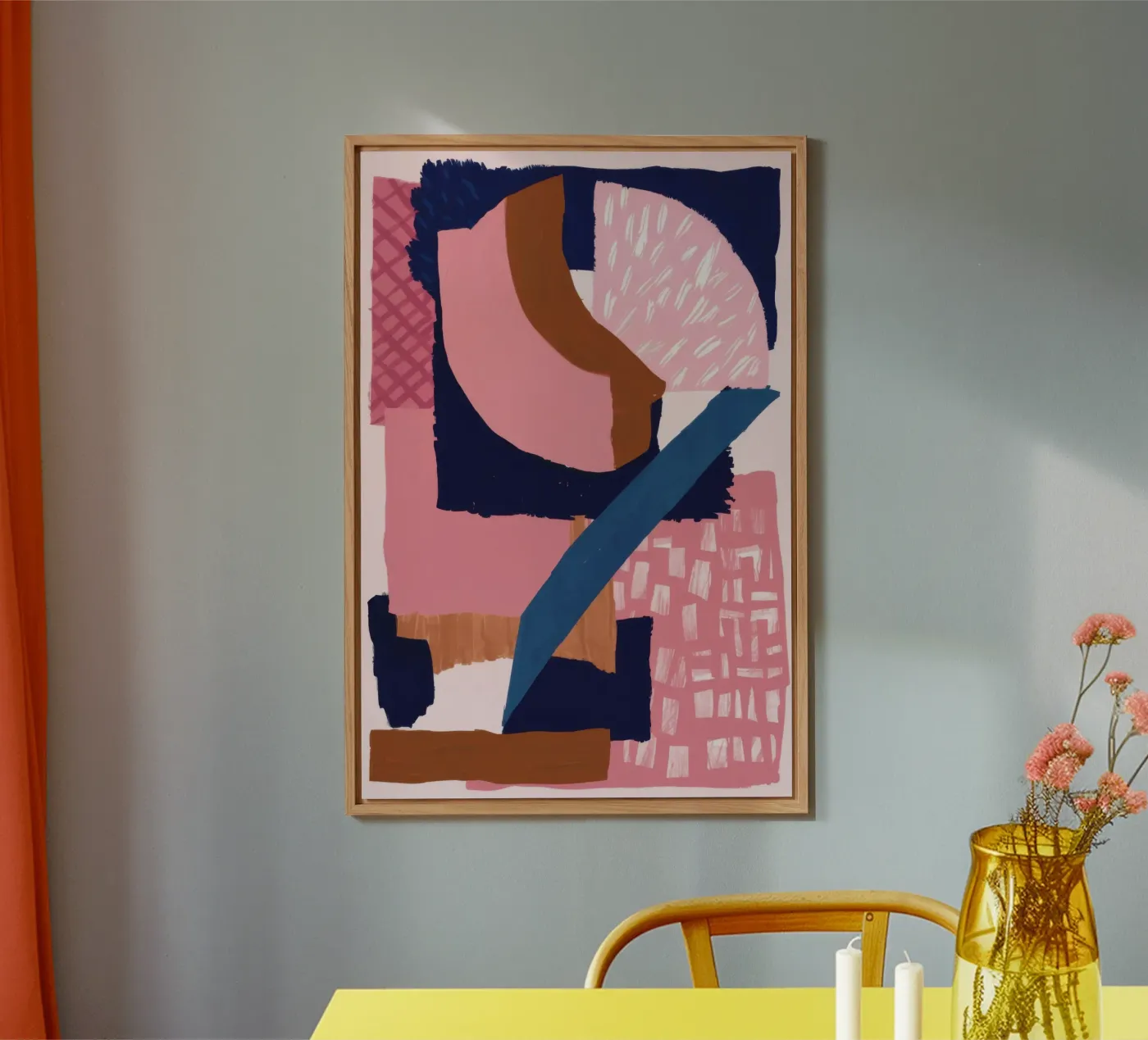 Bold Shape Komposition Forex-Platte von Solace Light