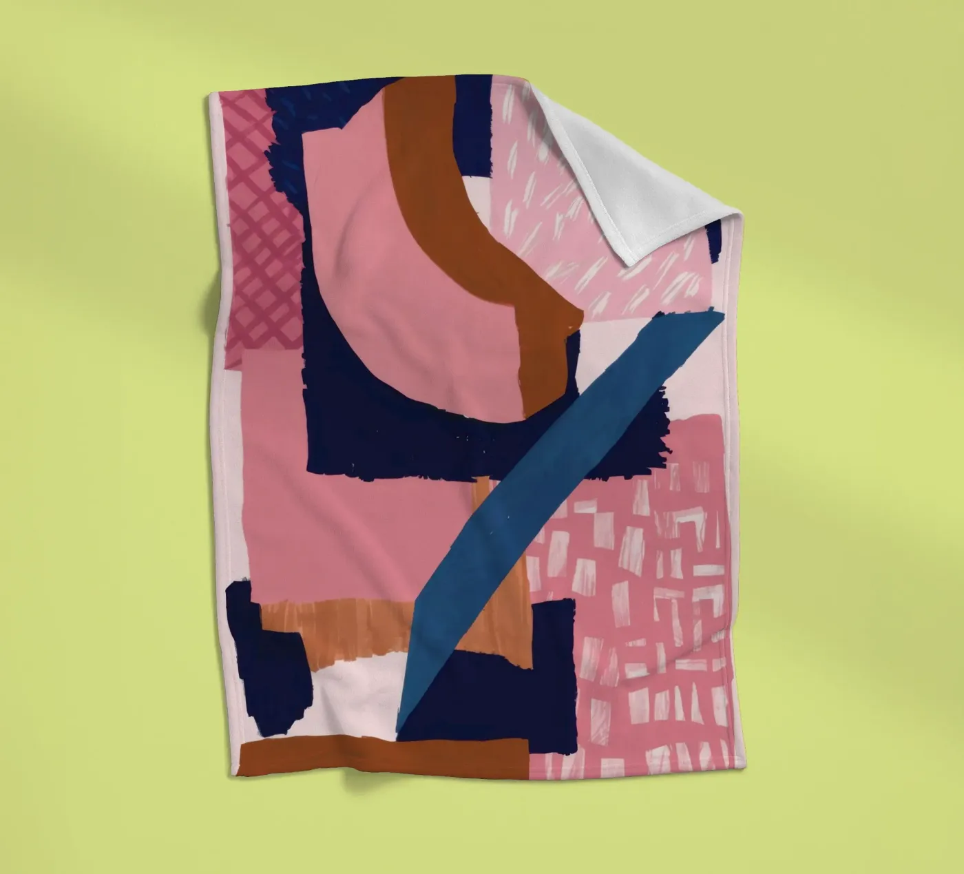 Composizione della forma in grassetto coperta in pile da Solace Light