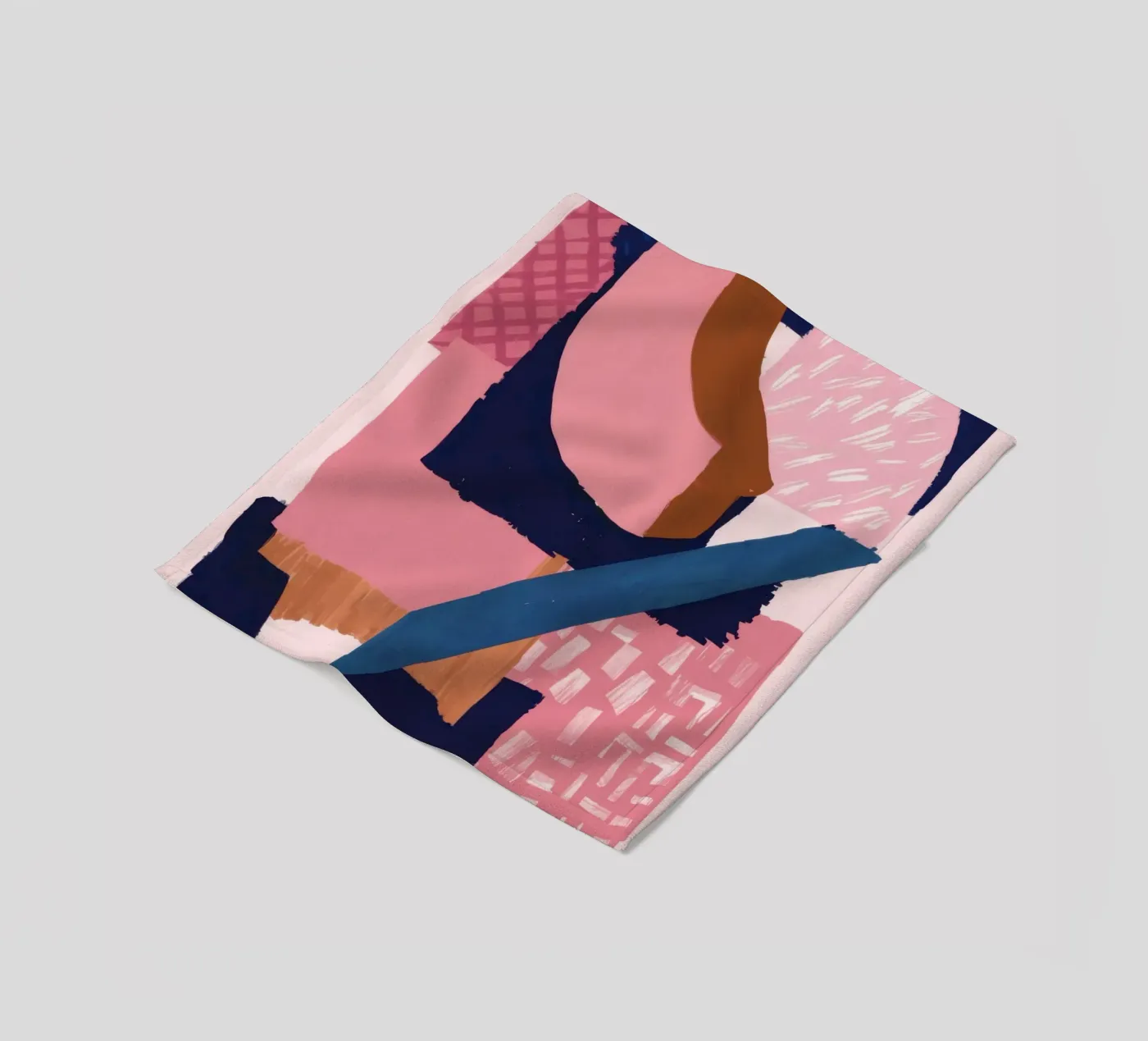 Composizione della forma in grassetto coperta in pile da Solace Light