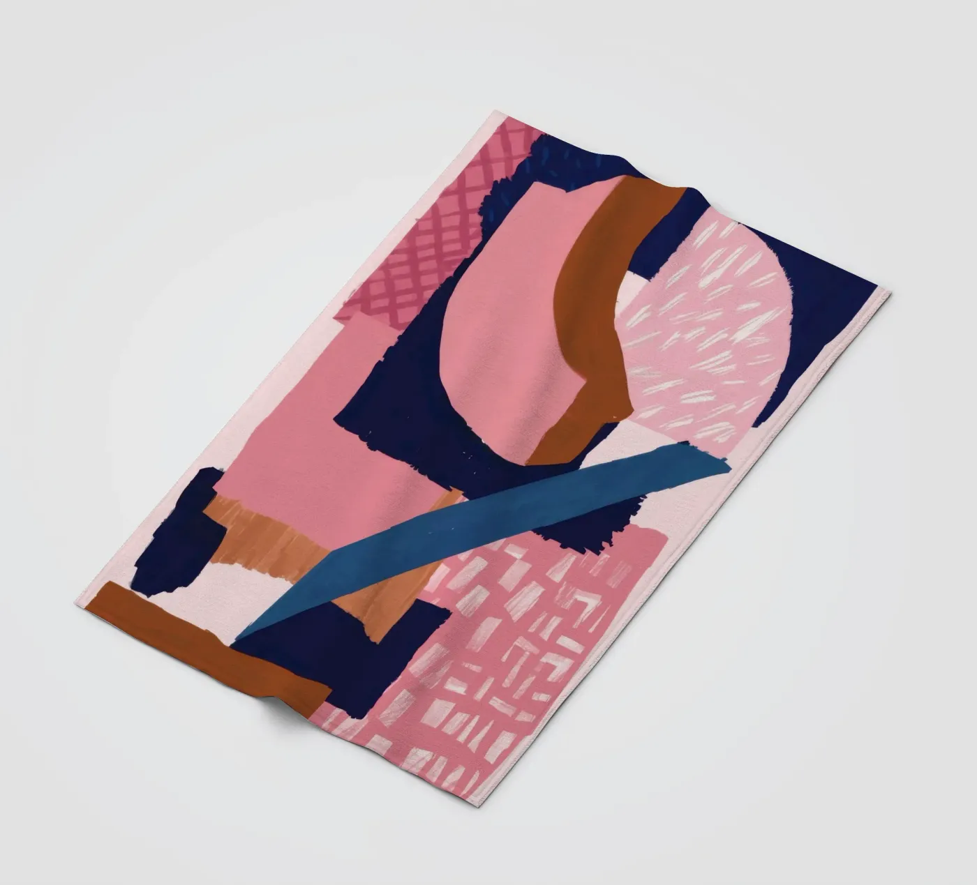 Composizione della forma in grassetto coperta in pile da Solace Light