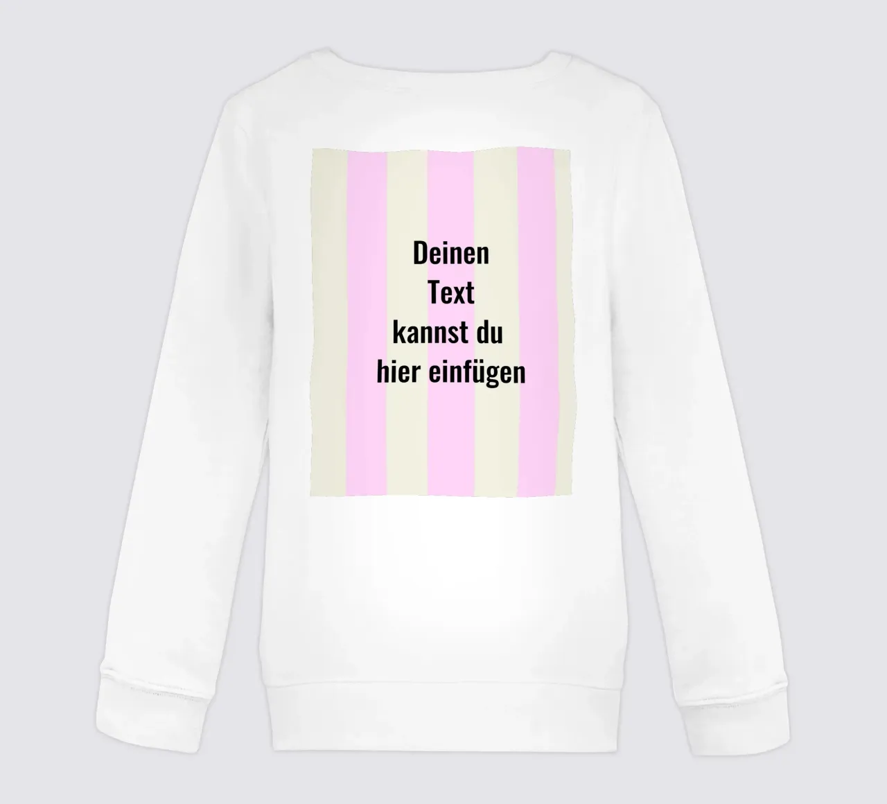 Deinen Text hier (frei wählbar) felpa bambino da Hej Ibiza by Ute Arnold