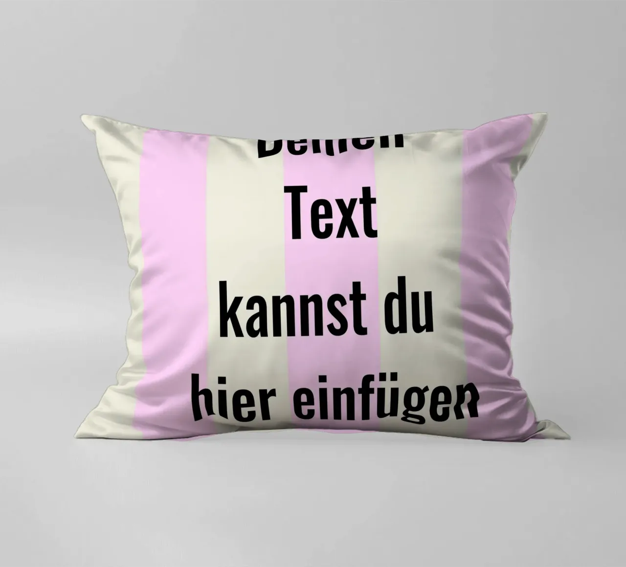 Deinen Text hier (frei wählbar) cuscino da Hej Ibiza by Ute Arnold