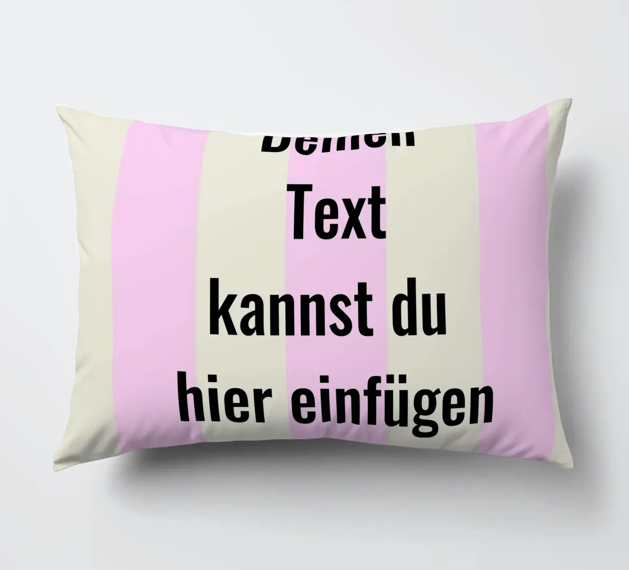 Deinen Text hier (frei wählbar) cuscino da Hej Ibiza by Ute Arnold