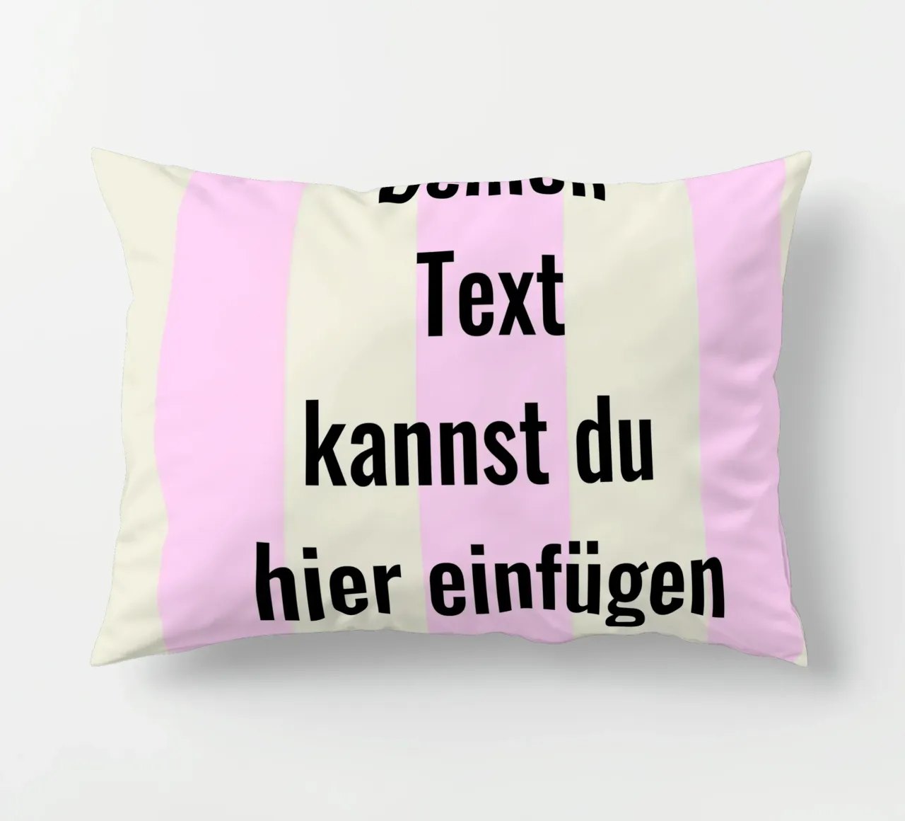 Deinen Text hier (frei wählbar) cuscino da Hej Ibiza by Ute Arnold