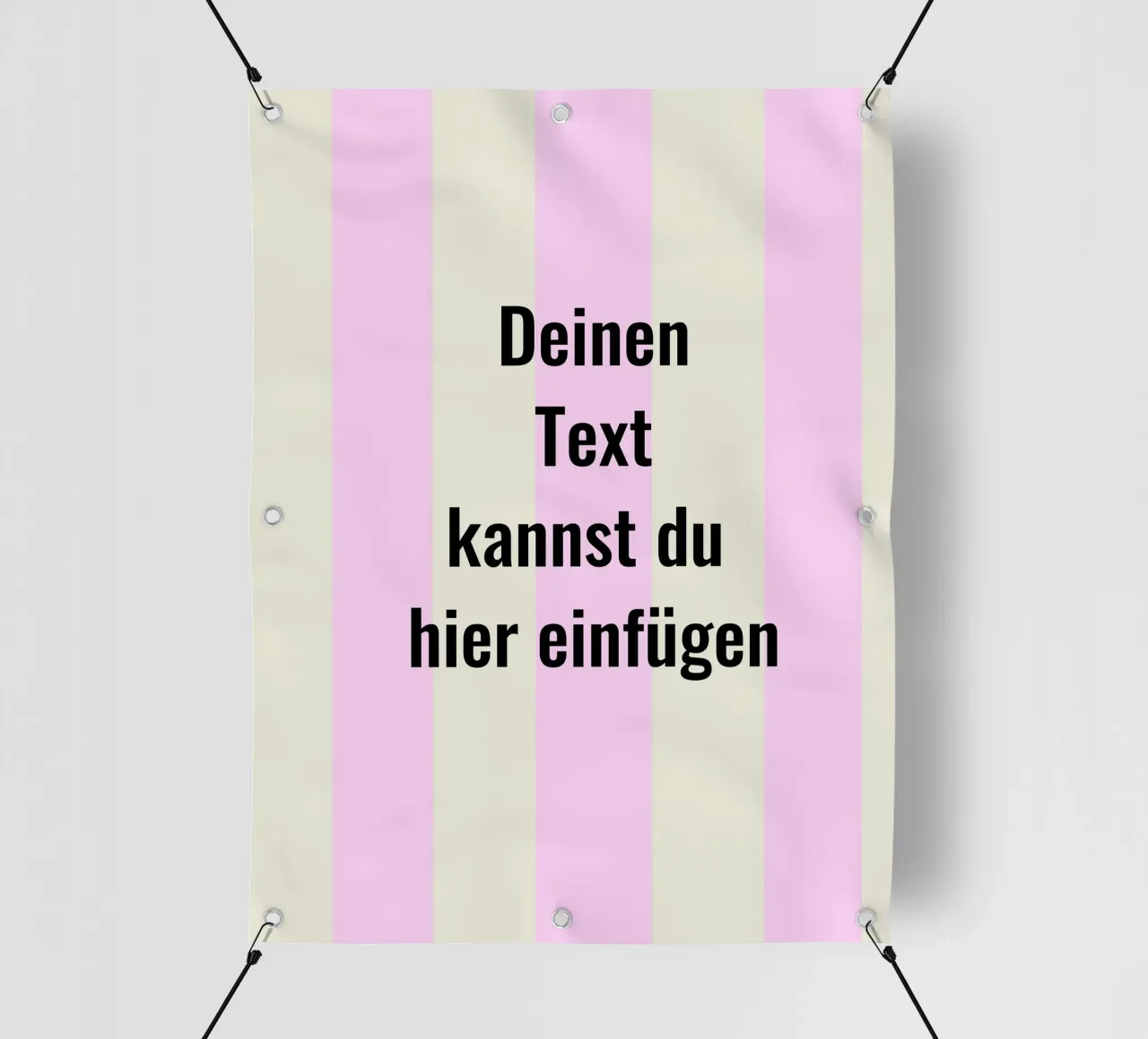 Deinen Text hier (frei wählbar) telo in pvc da Hej Ibiza by Ute Arnold