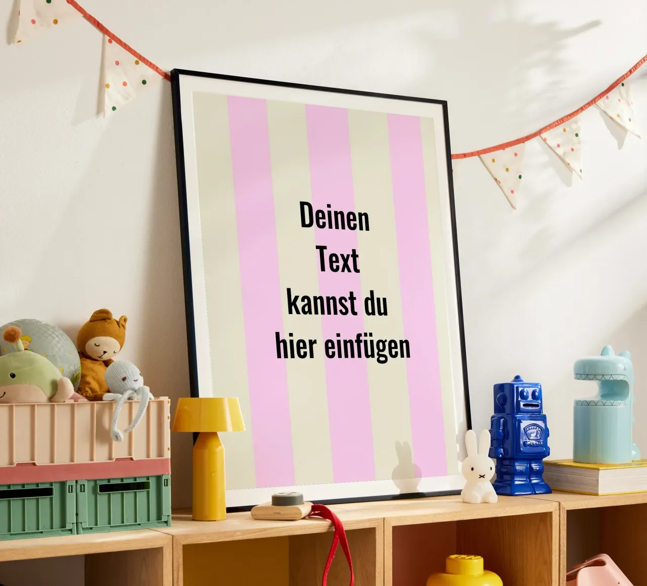 Deinen Text hier (frei wählbar) Poster von Hej Ibiza by Ute Arnold