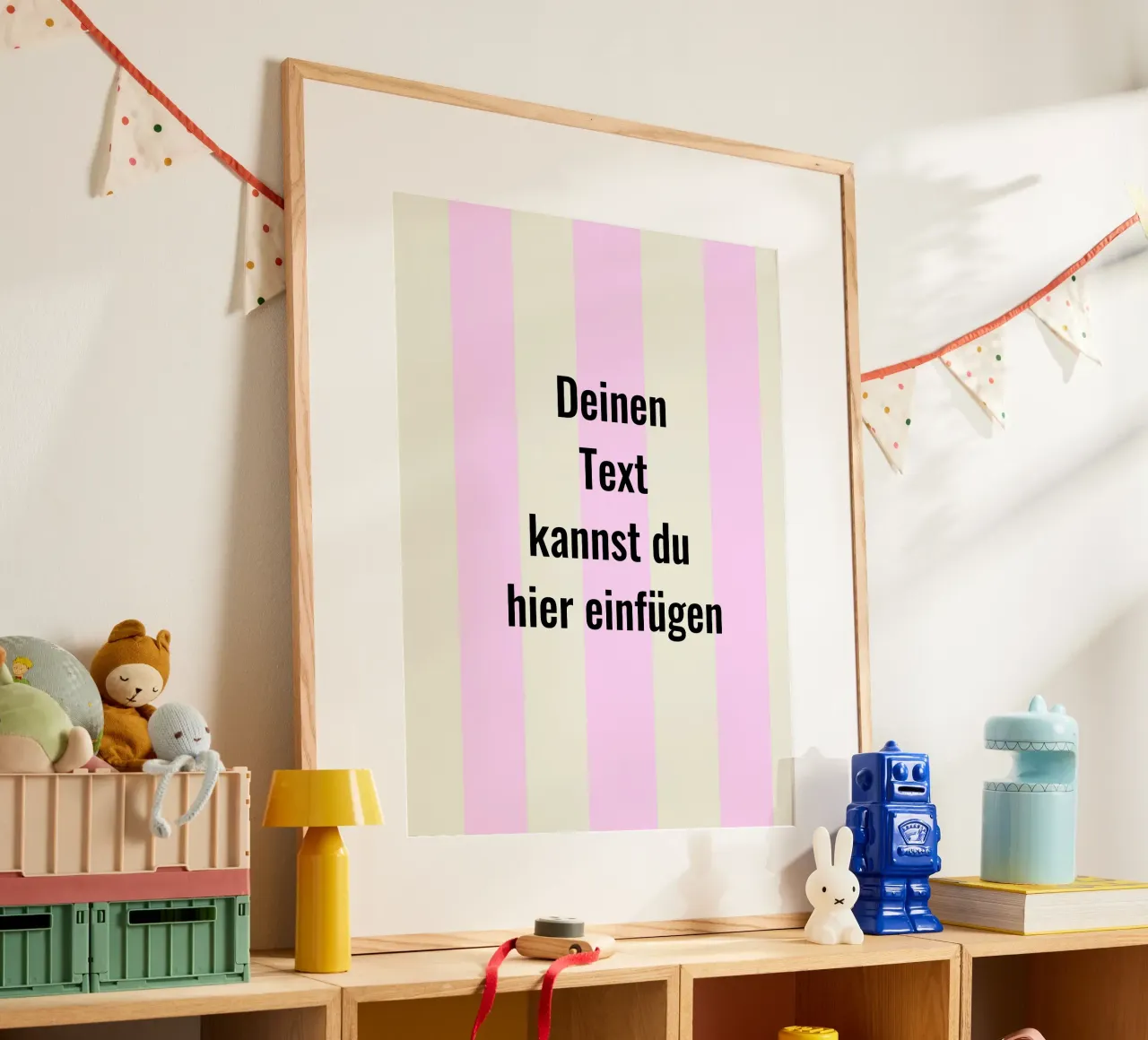 Deinen Text hier (frei wählbar) Poster von Hej Ibiza by Ute Arnold