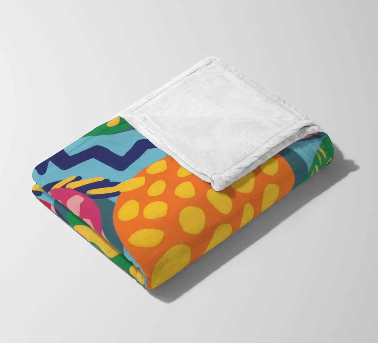 Levendige Orbs met structuur fleecedeken van Solace Light