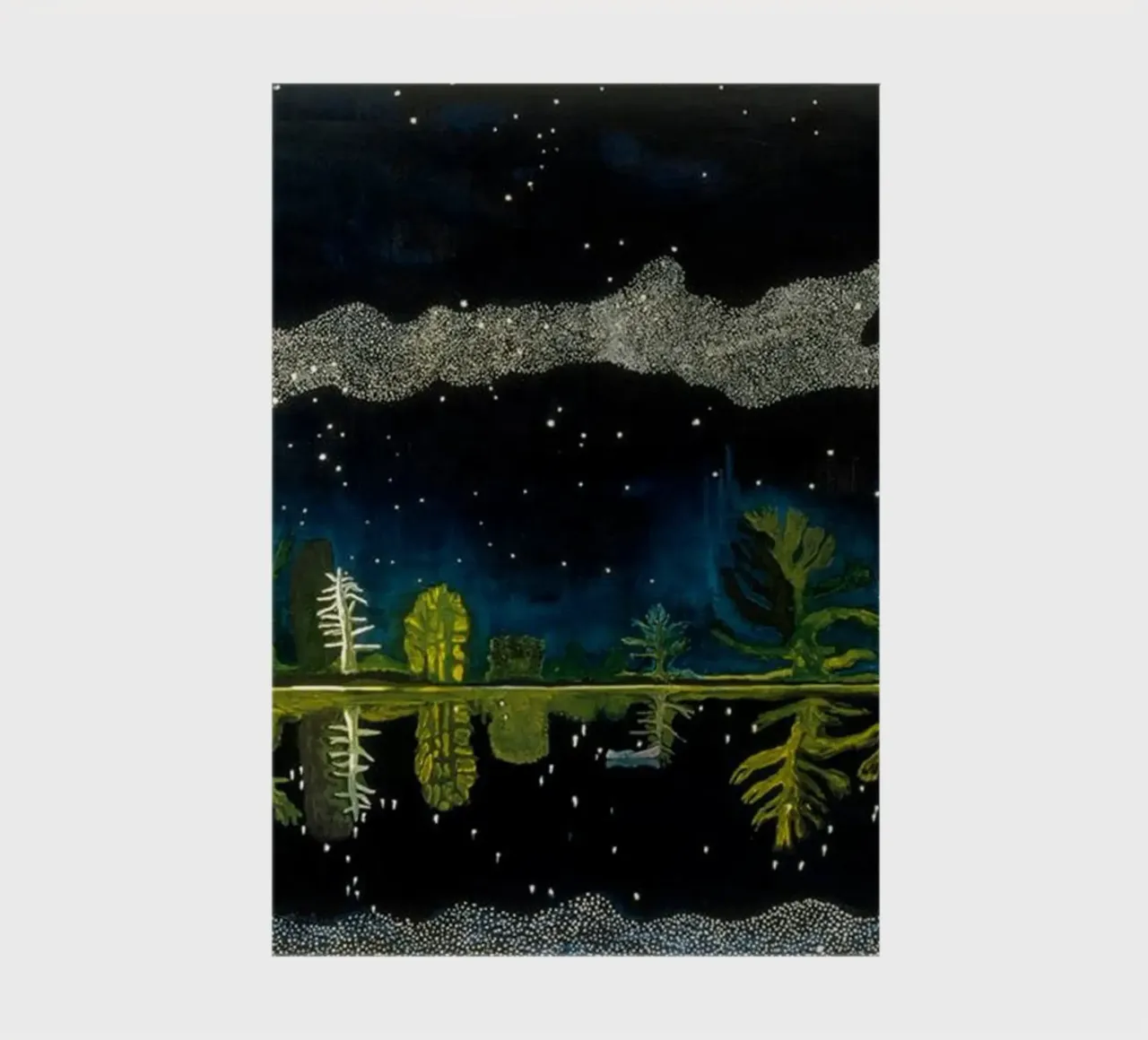 Peter Doig Via Lattea diario da Riley Art Studio