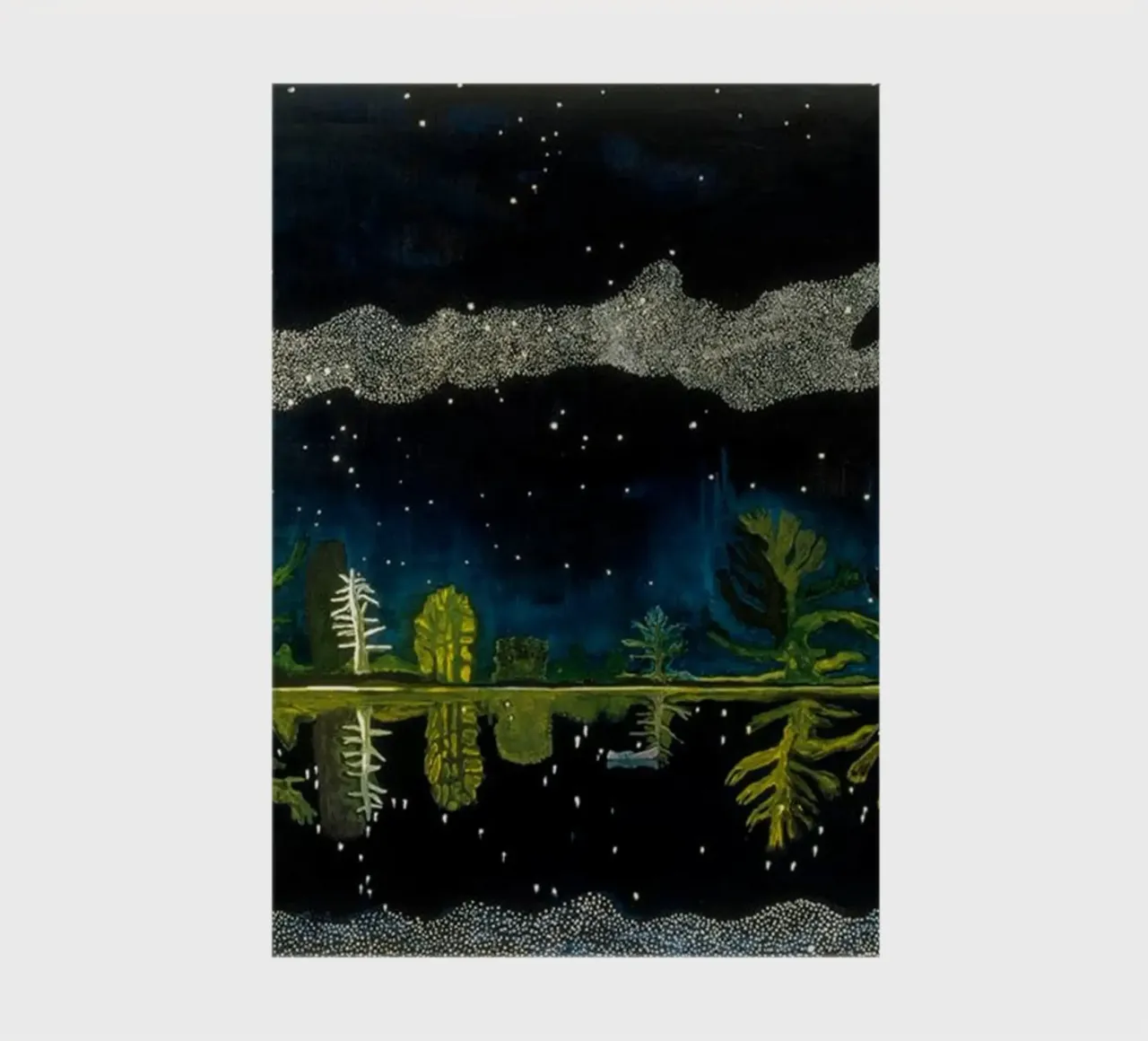 Peter Doig Via Lattea diario da Riley Art Studio