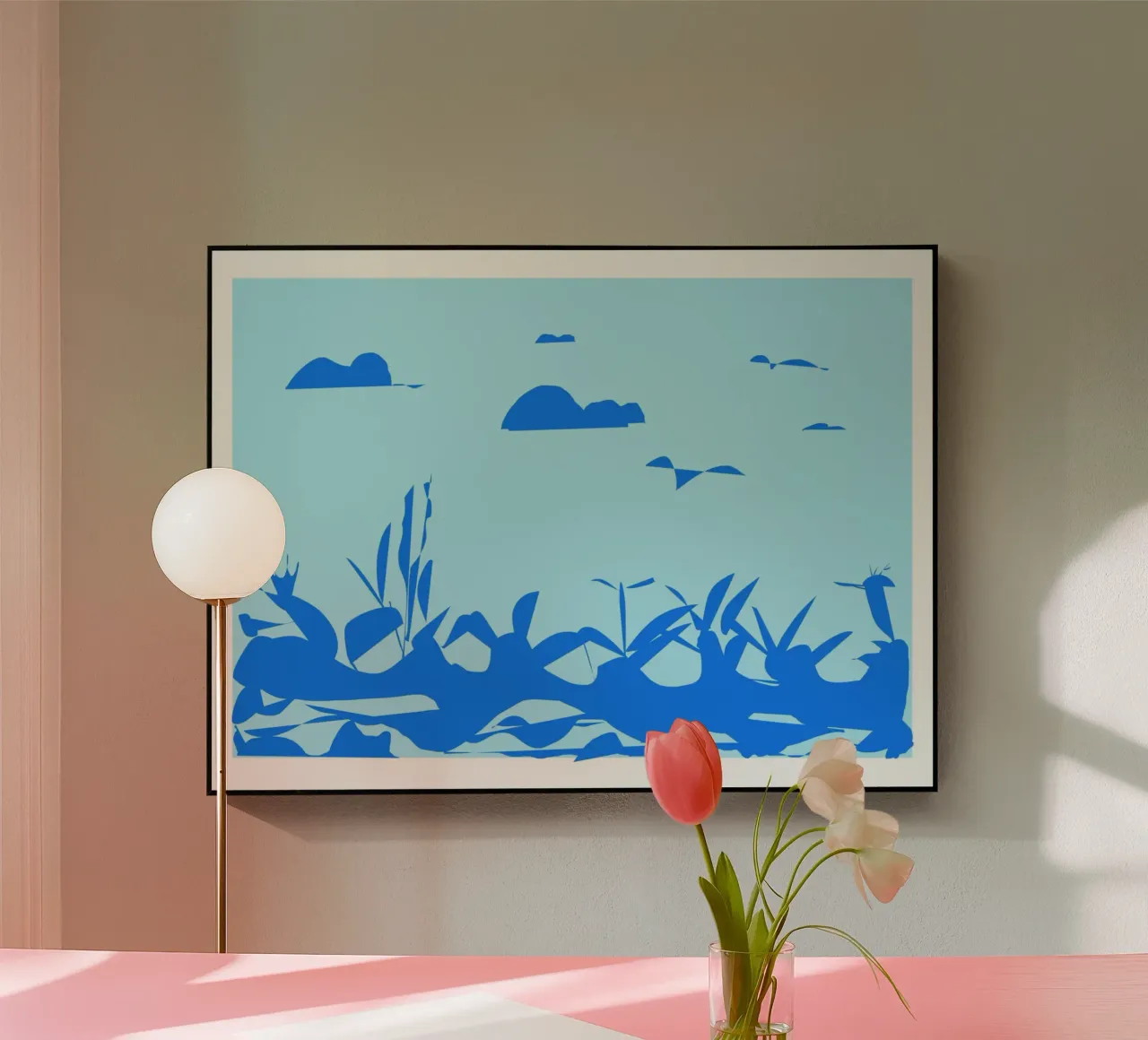 Blue Sea plexiglass da Art Studio by Iris