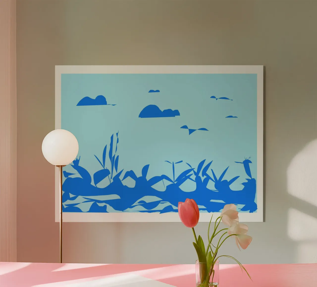 Blue Sea plexiglass da Art Studio by Iris