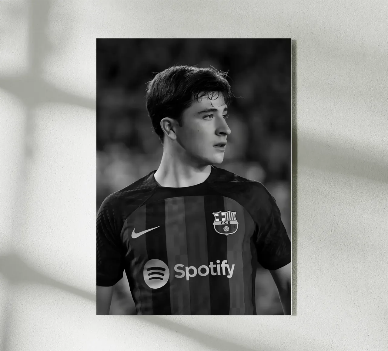 Pablo Torre plexiglass da Black White Poster