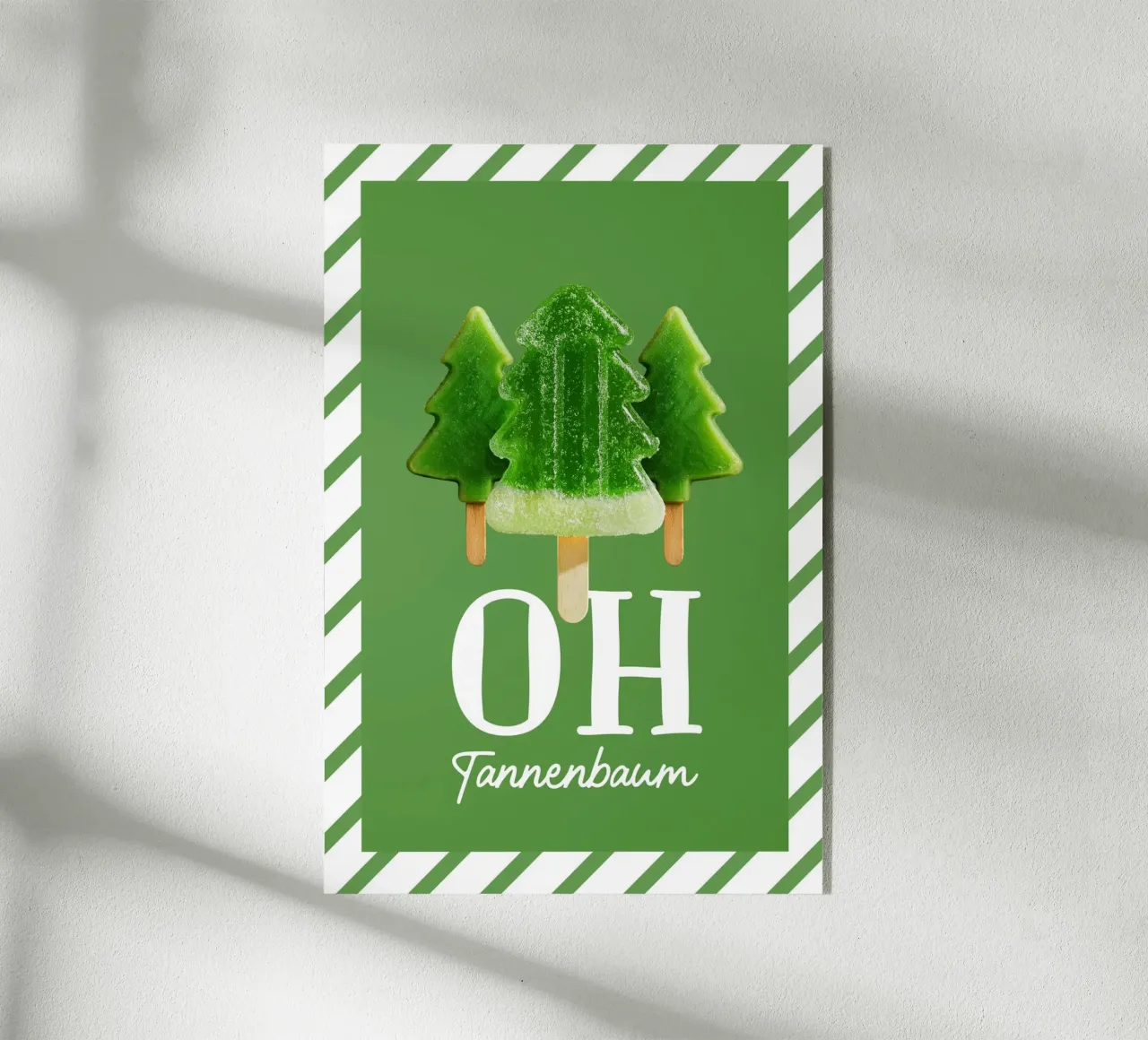 Oh Tannenbaum-Eis plexiglass da color&shape