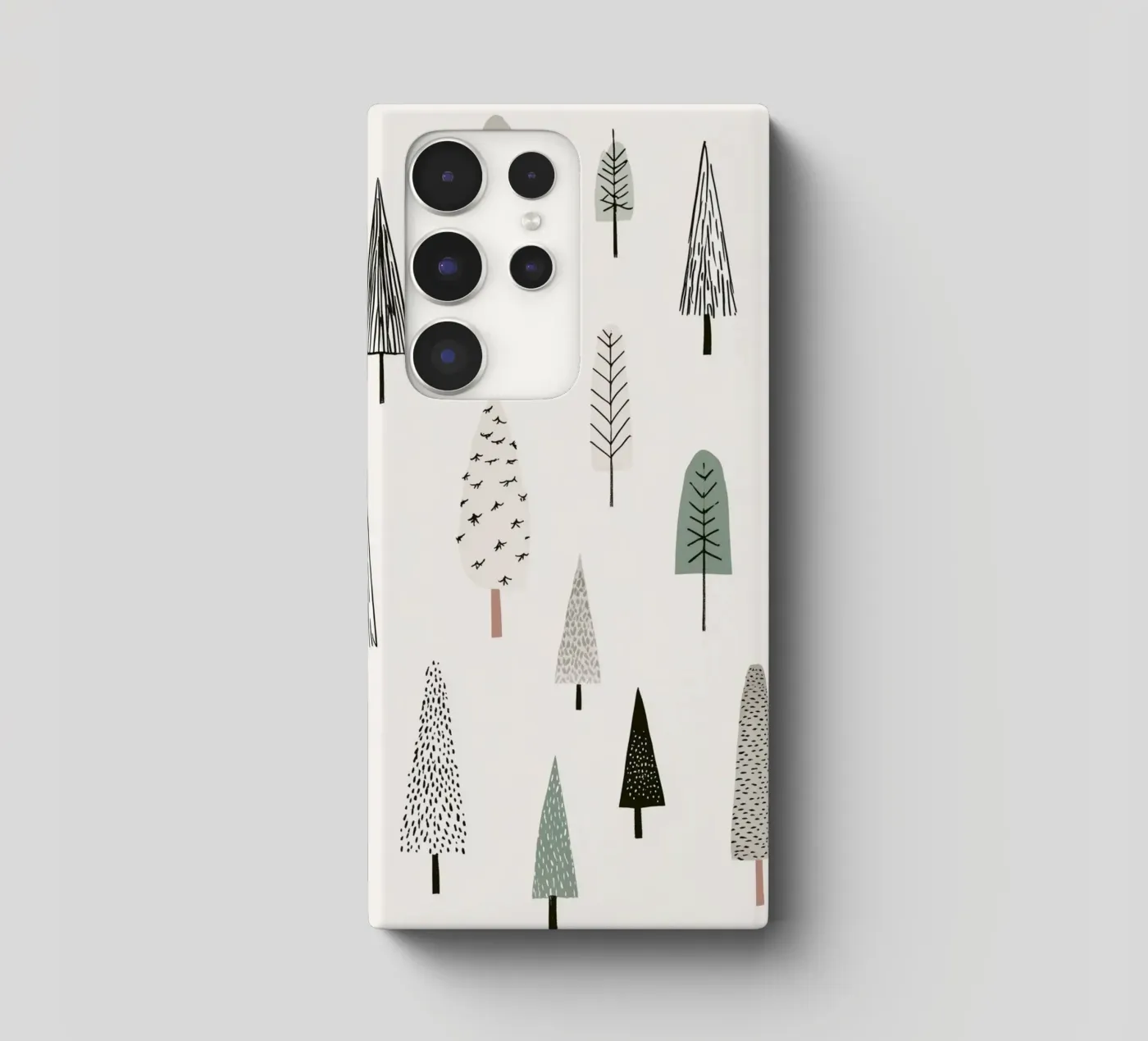 Winter tree landscape samsung hoesje van color&shape