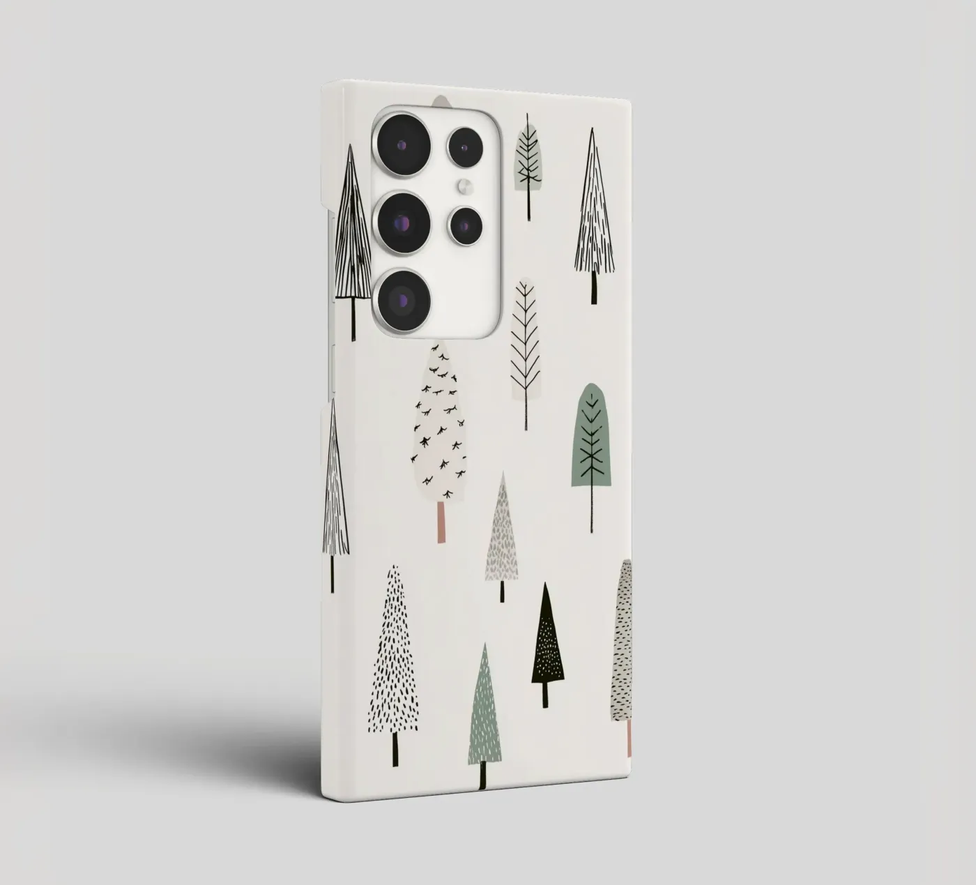 Winter tree landscape samsung hoesje van color&shape