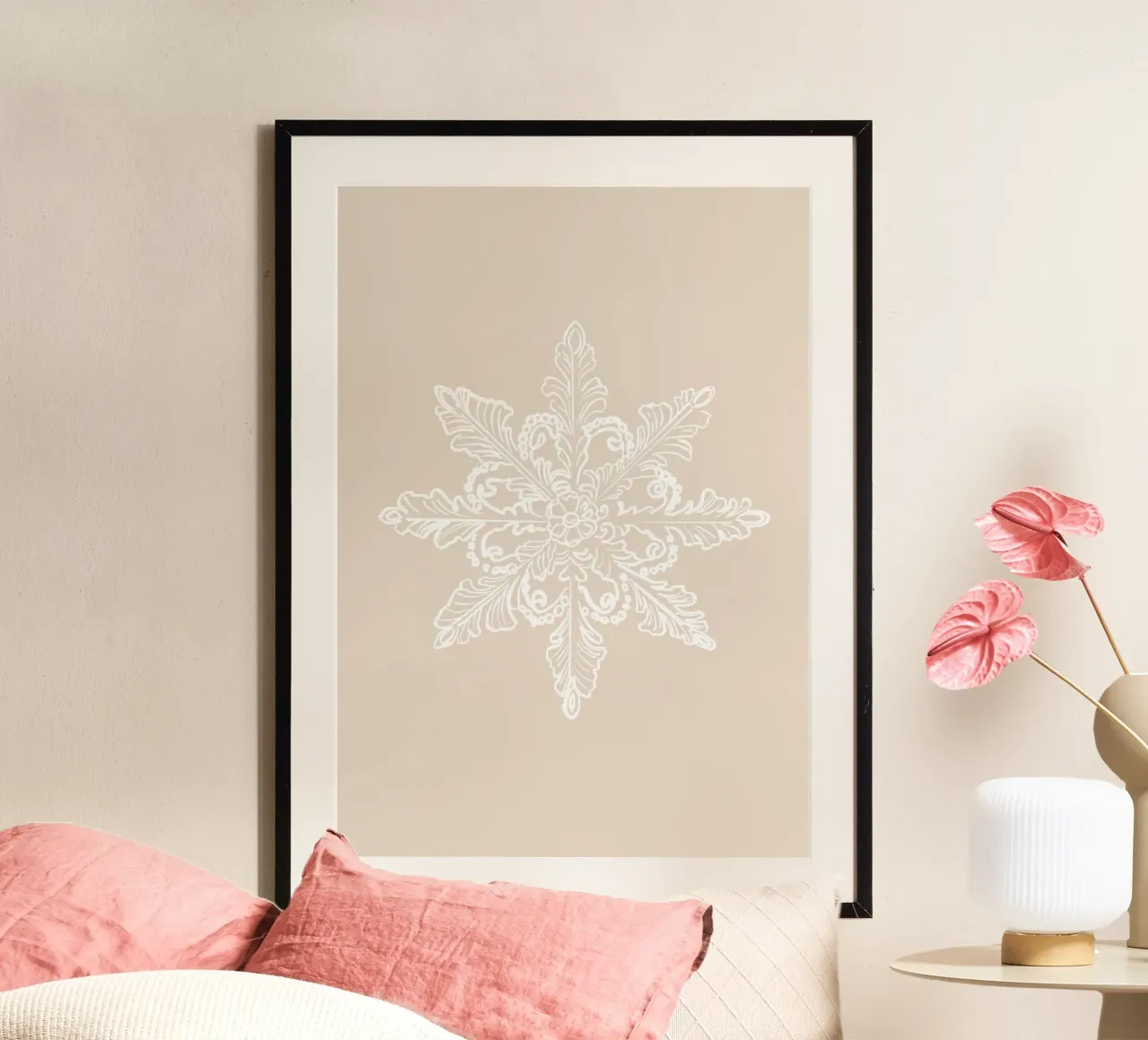 Snowflake (White) poster da treechild