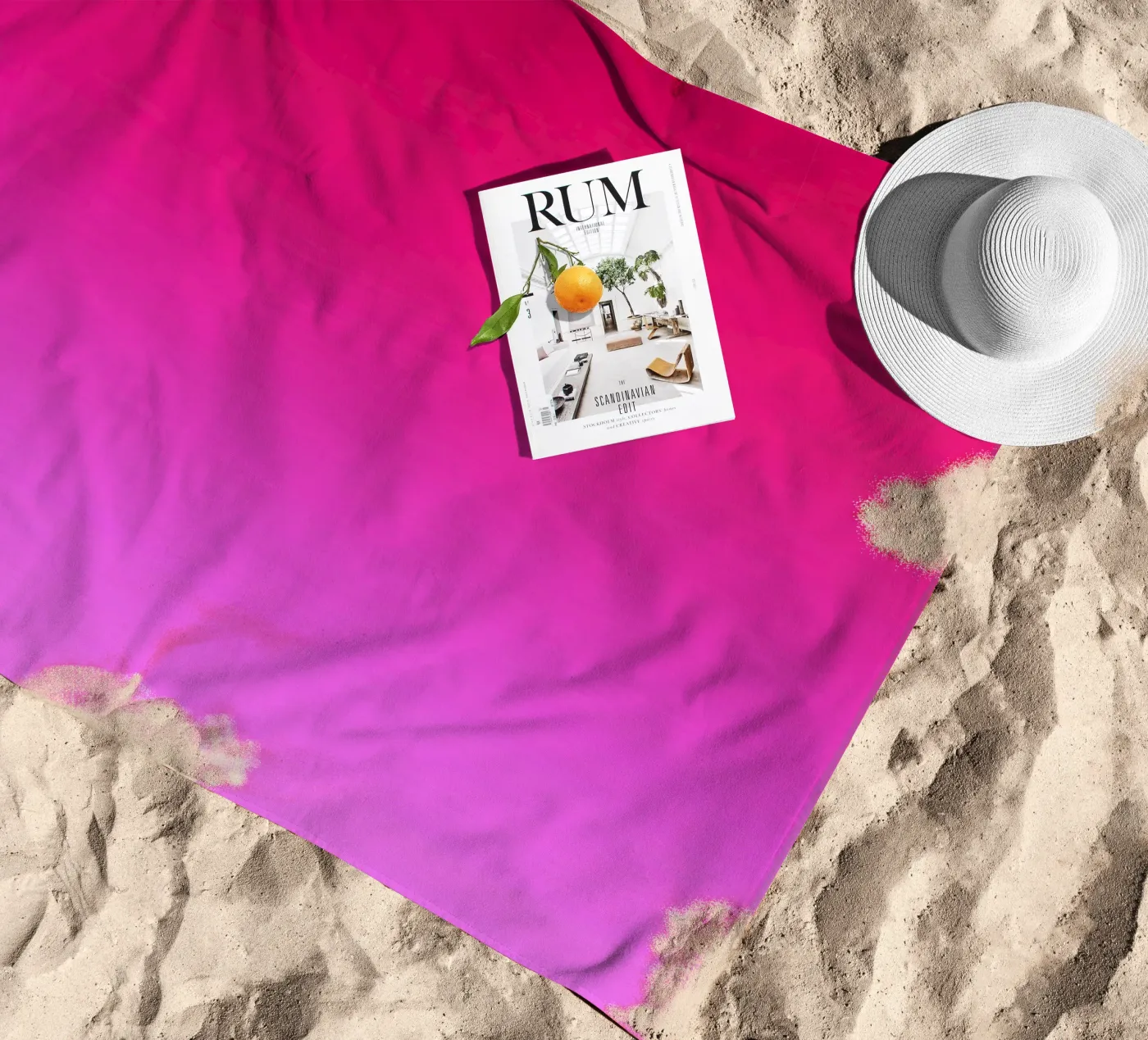 Sundown serviette de plage de UrbanART