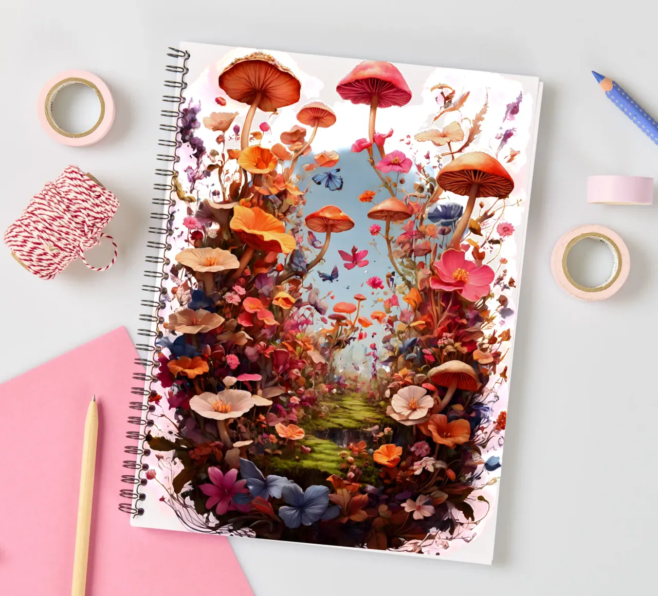 DreamLand spiral notebook by Eva Nev