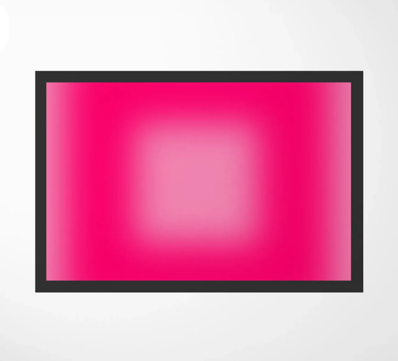 Rose deurmat van UrbanART