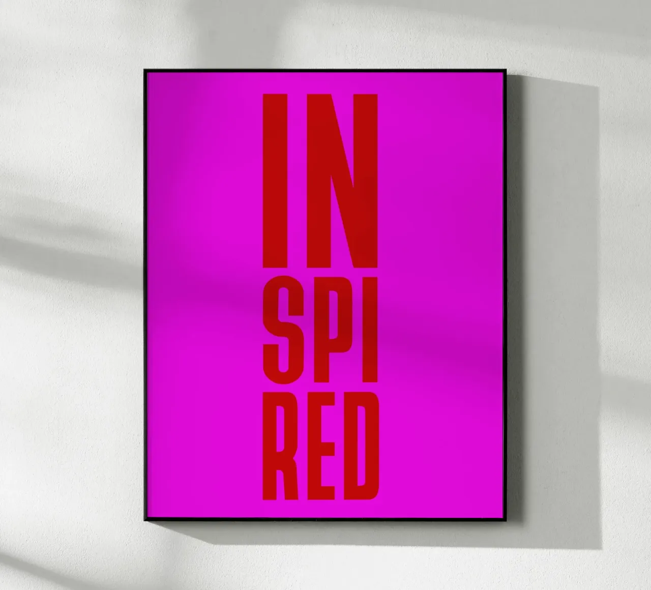 Inspired plexiglass da UrbanART