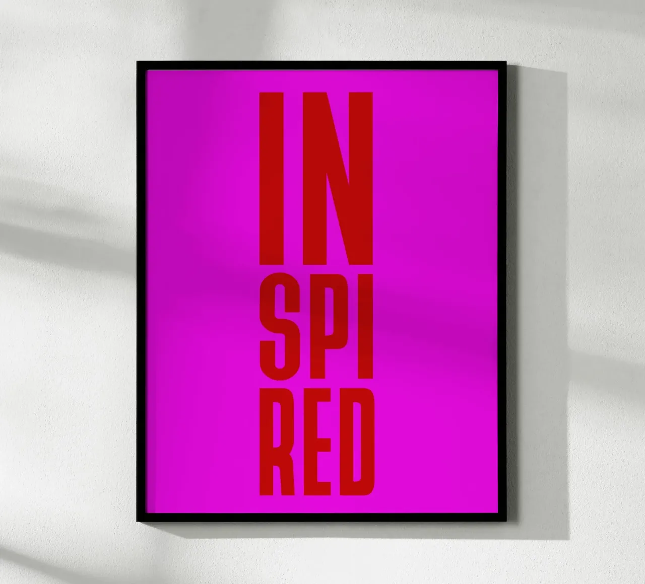 Inspired poster da UrbanART